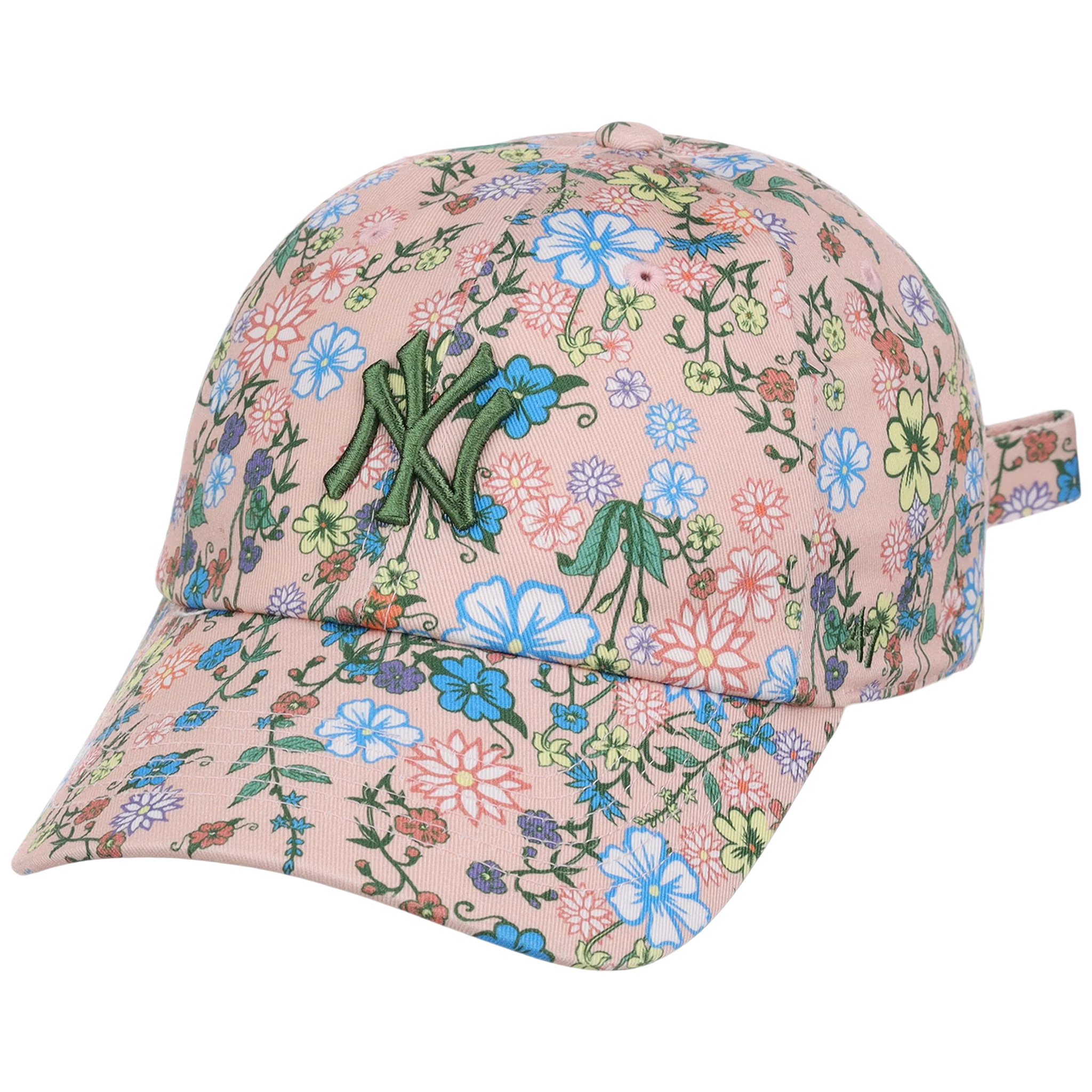 New York Yankees MLB '47 Mother's Day 'Bow Back' Clean Up Collection - Floral - Image 4