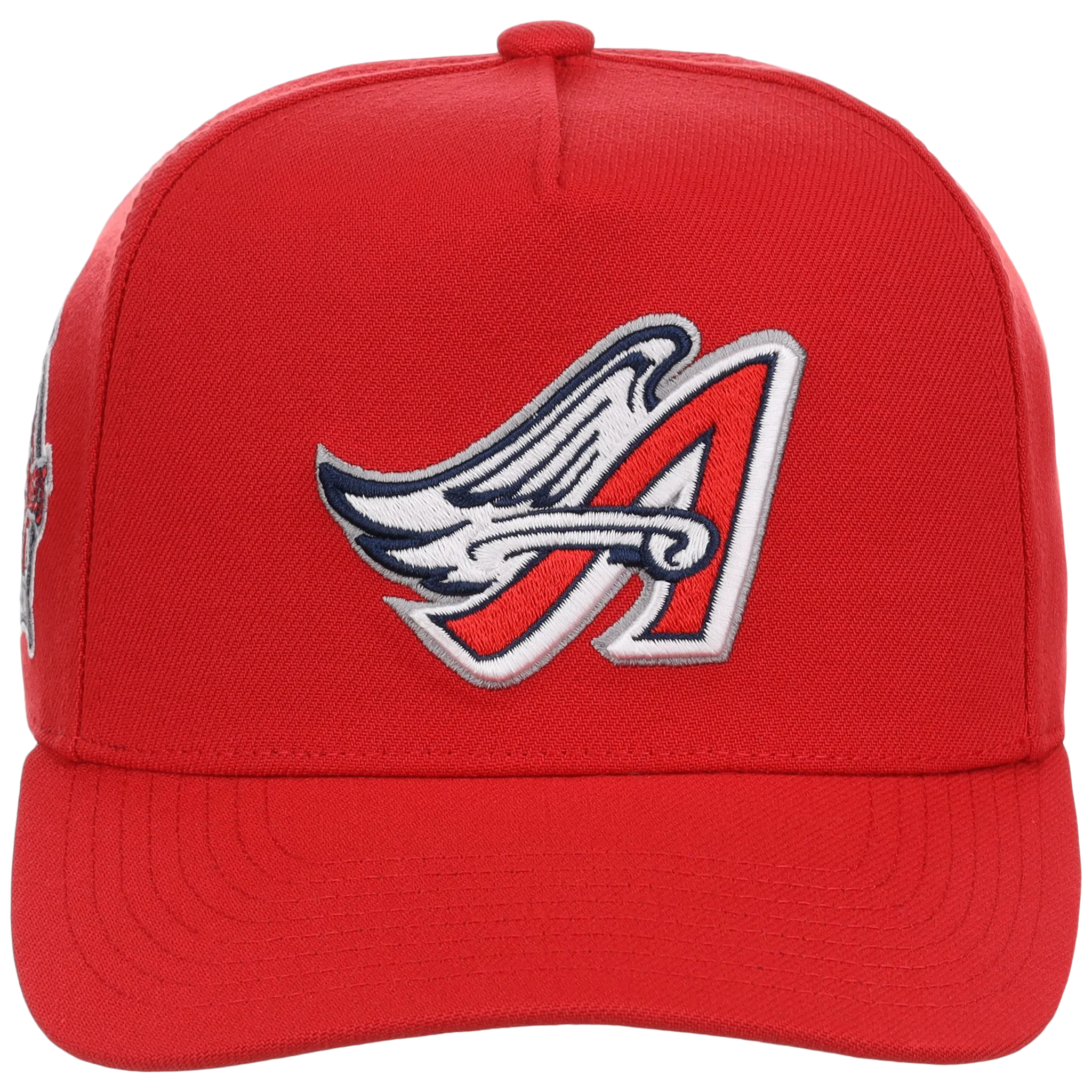 Anaheim Angels Mitchell & Ness MLB 'Era Flip' Heritage Series Pro Pinch - Red/Red - Image 5