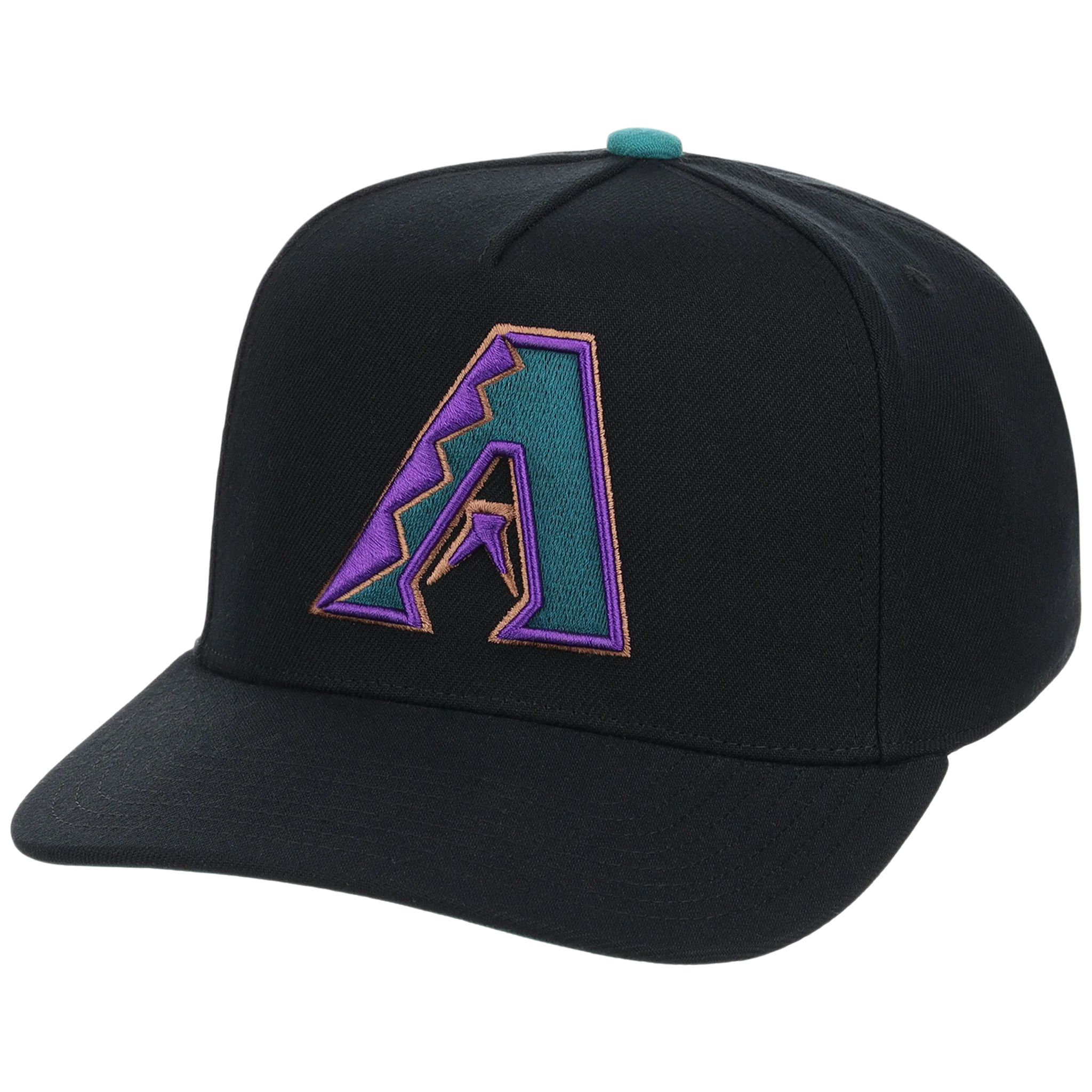 Arizona Diamondbacks Mitchell & Ness MLB 'Era Flip' Heritage Series Pro Pinch - Black/Black - Image 4
