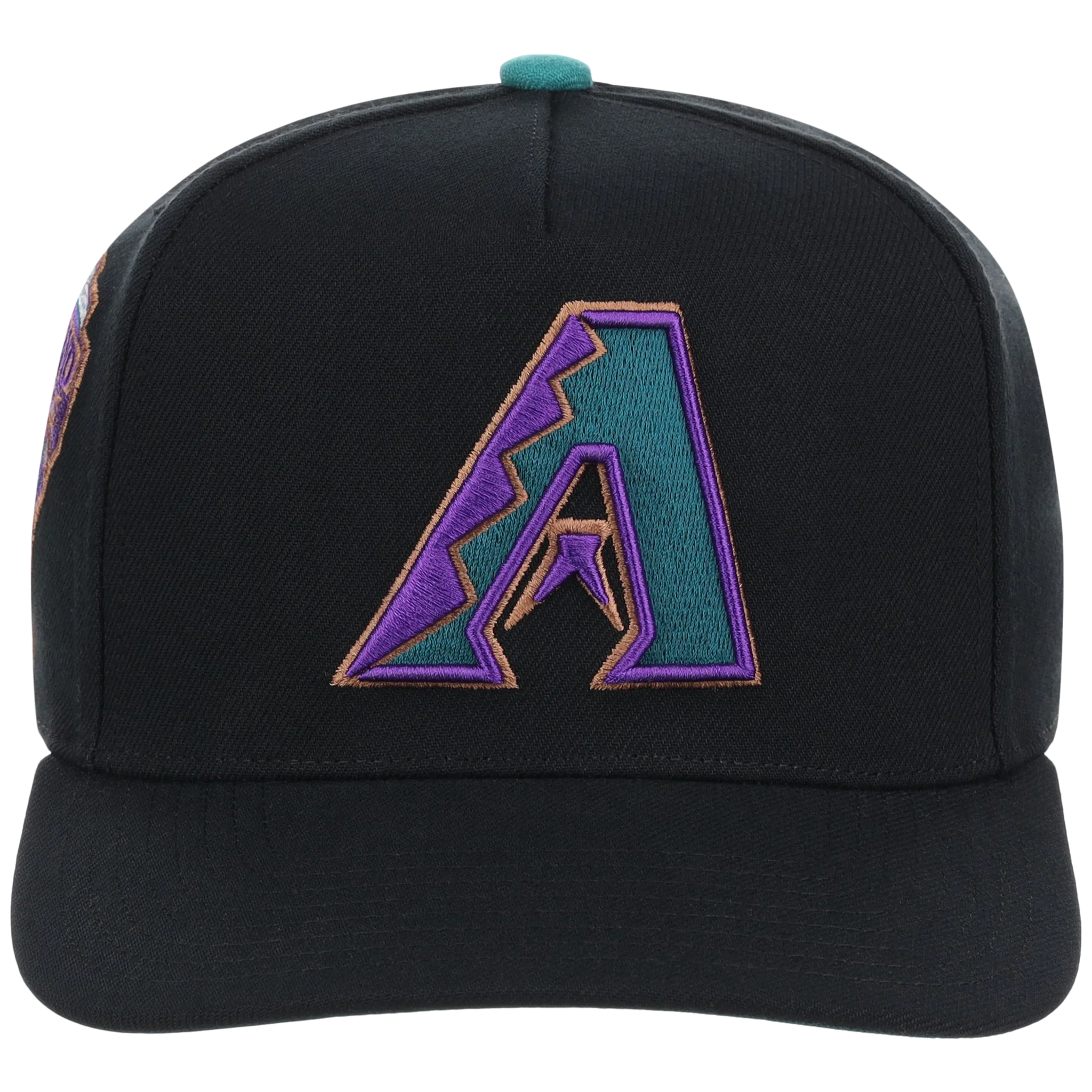 Arizona Diamondbacks Mitchell & Ness MLB 'Era Flip' Heritage Series Pro Pinch - Black/Black - Image 5