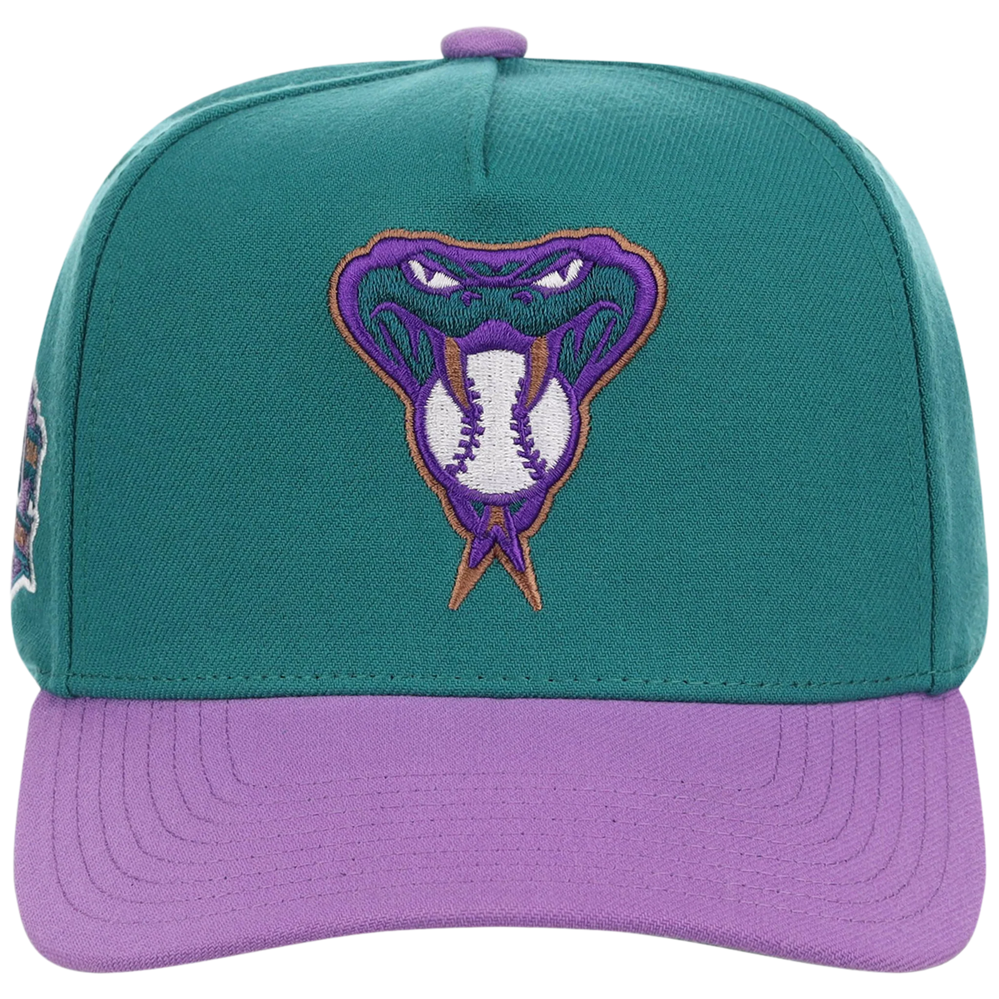 Arizona Diamondbacks Mitchell & Ness MLB 'Era Flip' Heritage Series Pro Pinch - Teal/Purple - Image 5