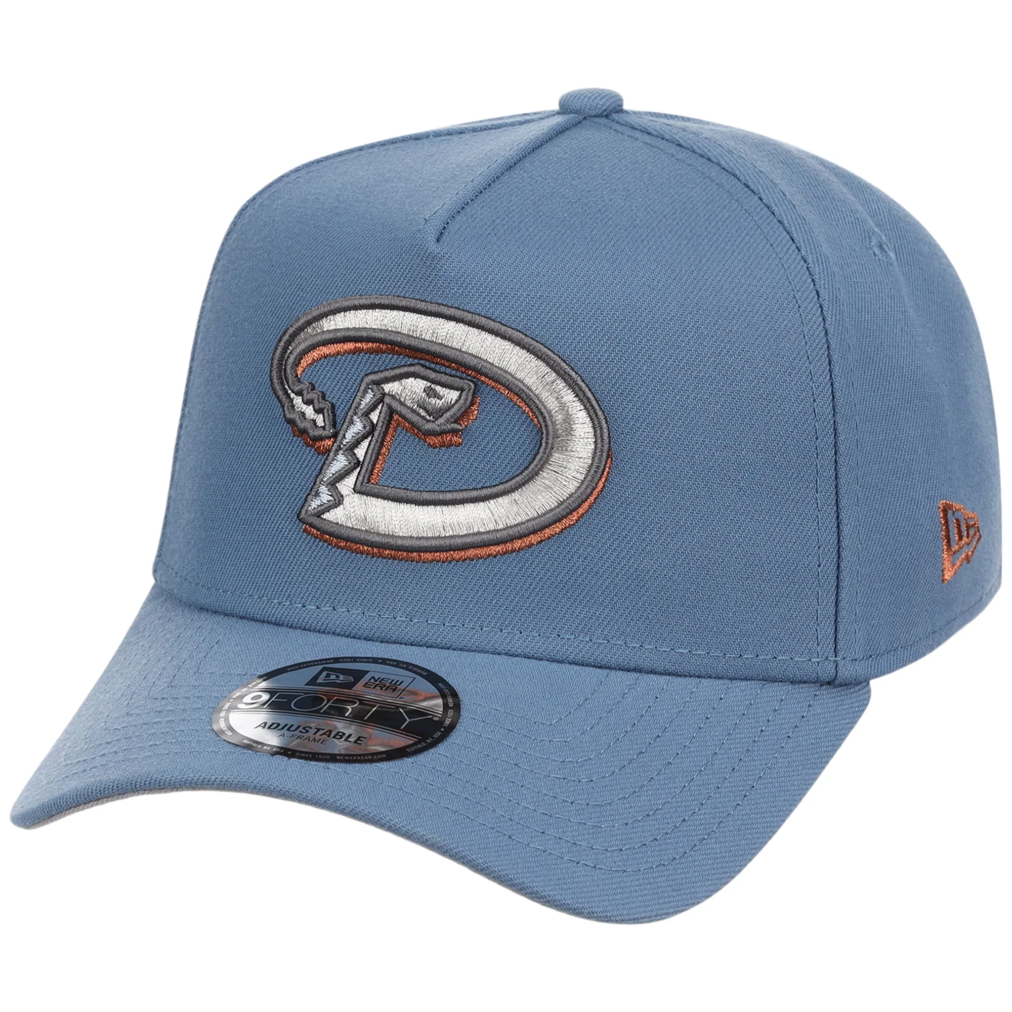 Arizona Diamondbacks MLB Faded Blue New Era 9FORTY - Image 4