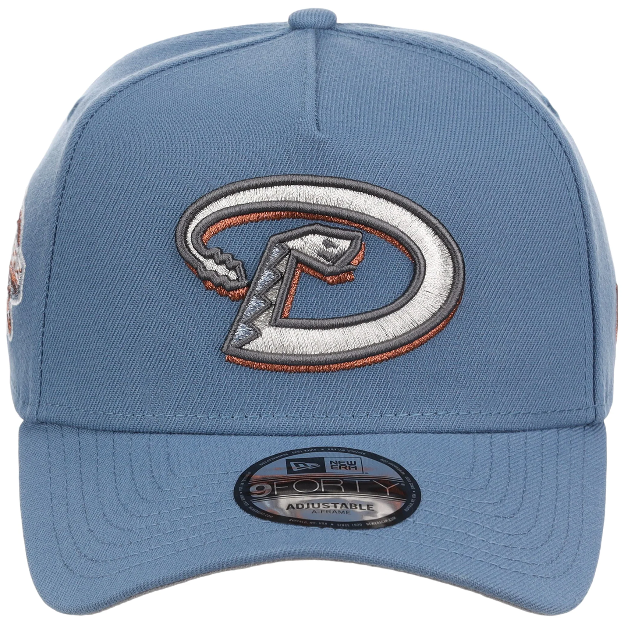 Arizona Diamondbacks MLB Faded Blue New Era 9FORTY - Image 5
