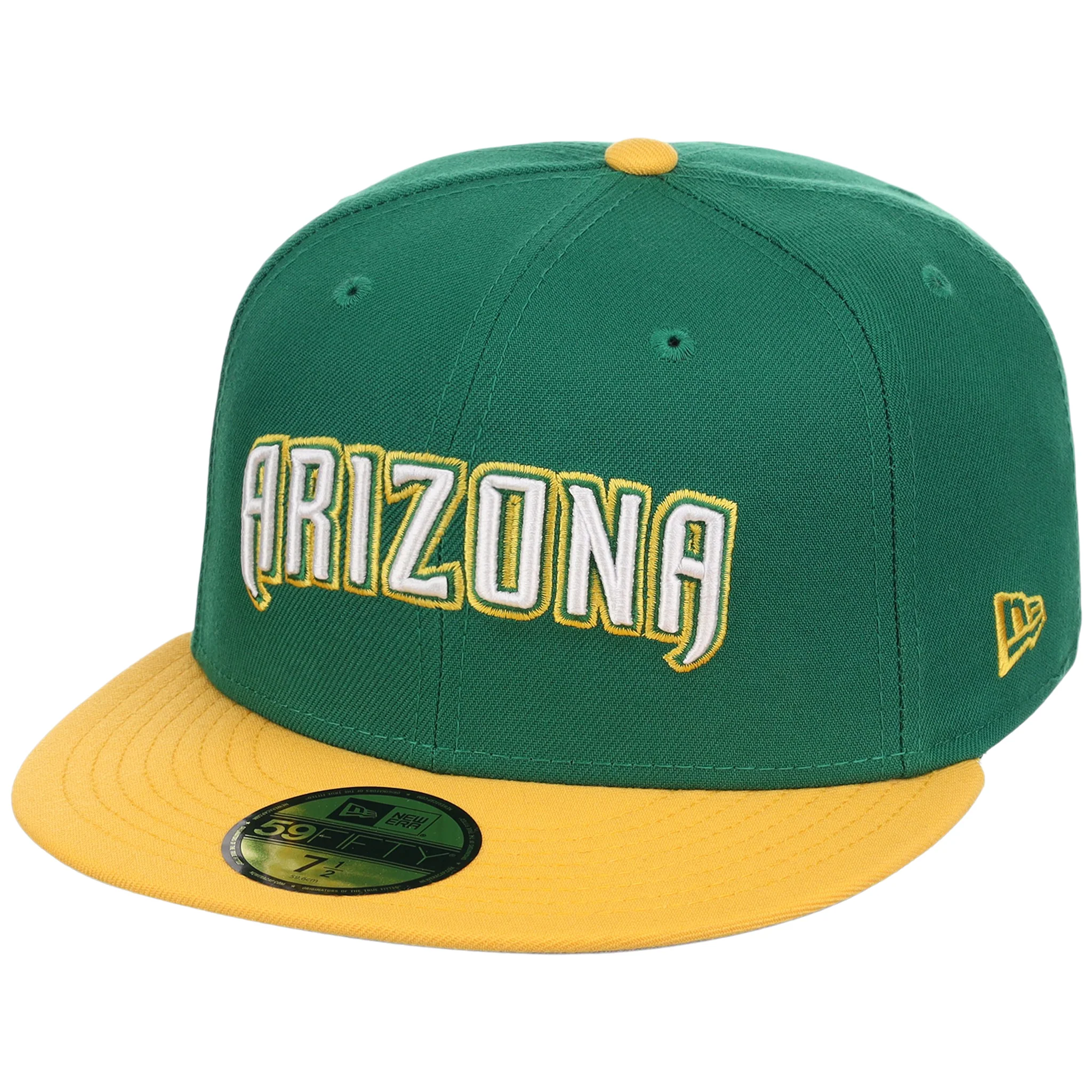 Arizona Diamondbacks Phoenix Fairway New Era 59FIFTY Green/Yellow - Image 4