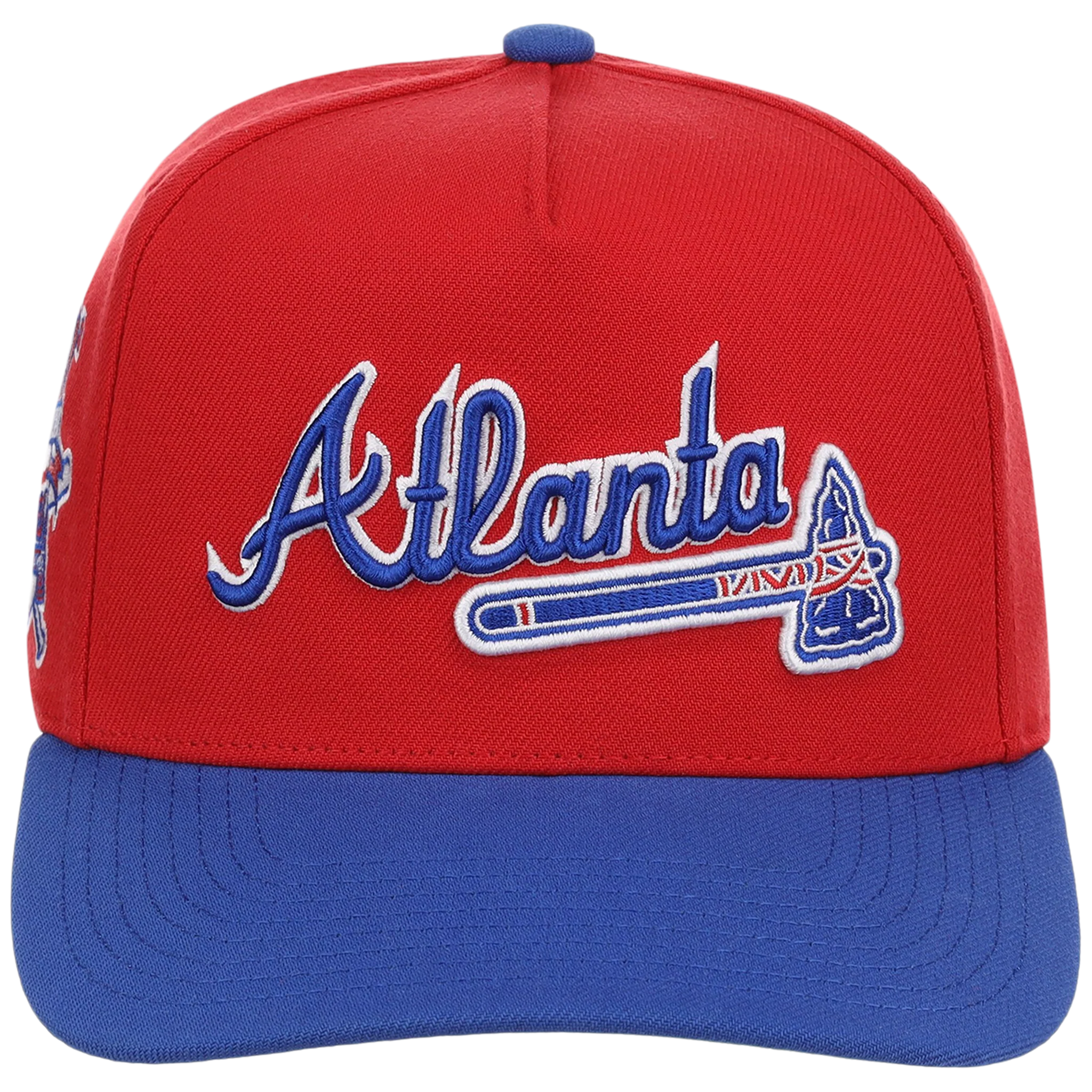 Atlanta Braves Mitchell & Ness MLB 'Era Flip' Heritage Series Pro Pinch - Red/Red - Image 4