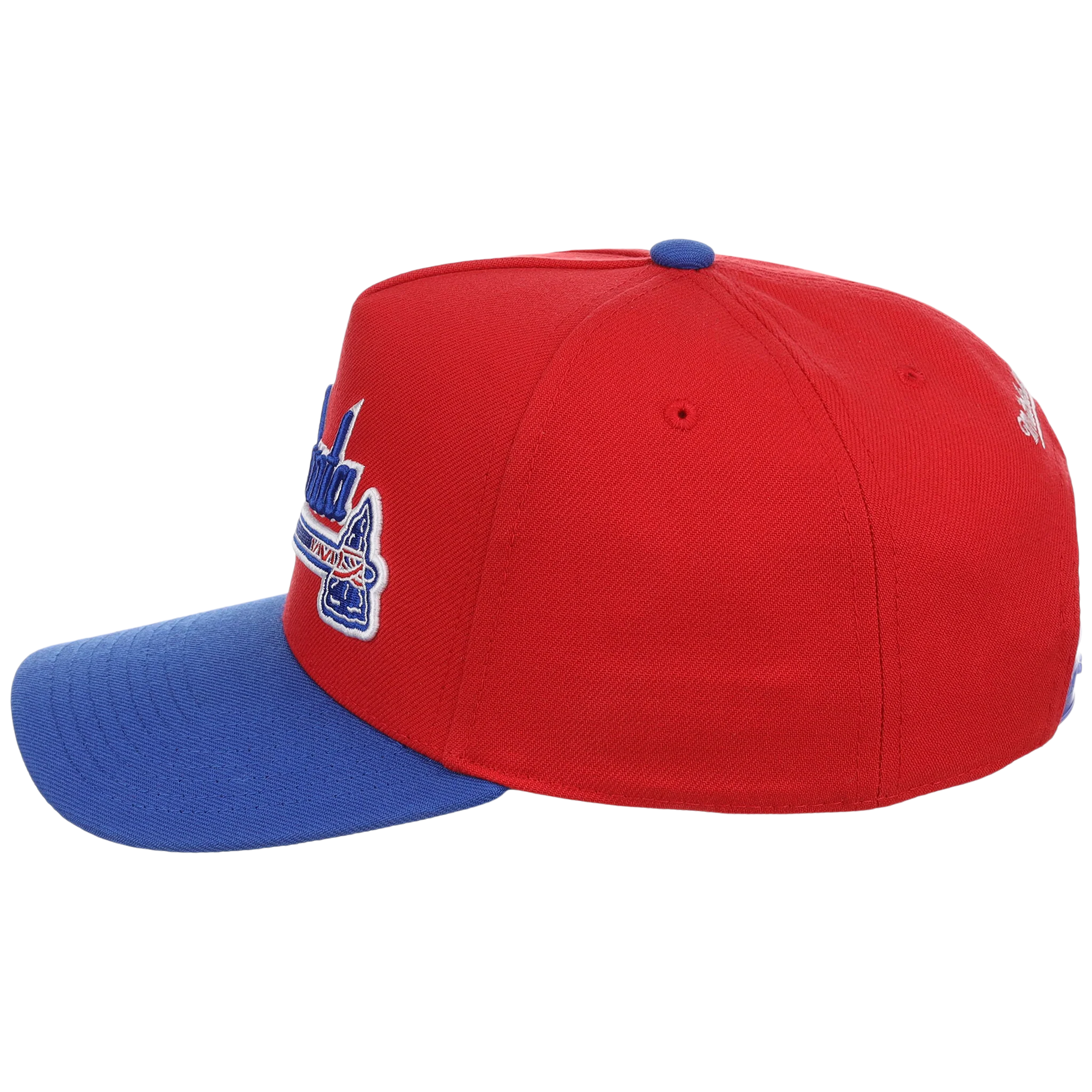 Atlanta Braves Mitchell & Ness MLB 'Era Flip' Heritage Series Pro Pinch - Red/Red - Image 6