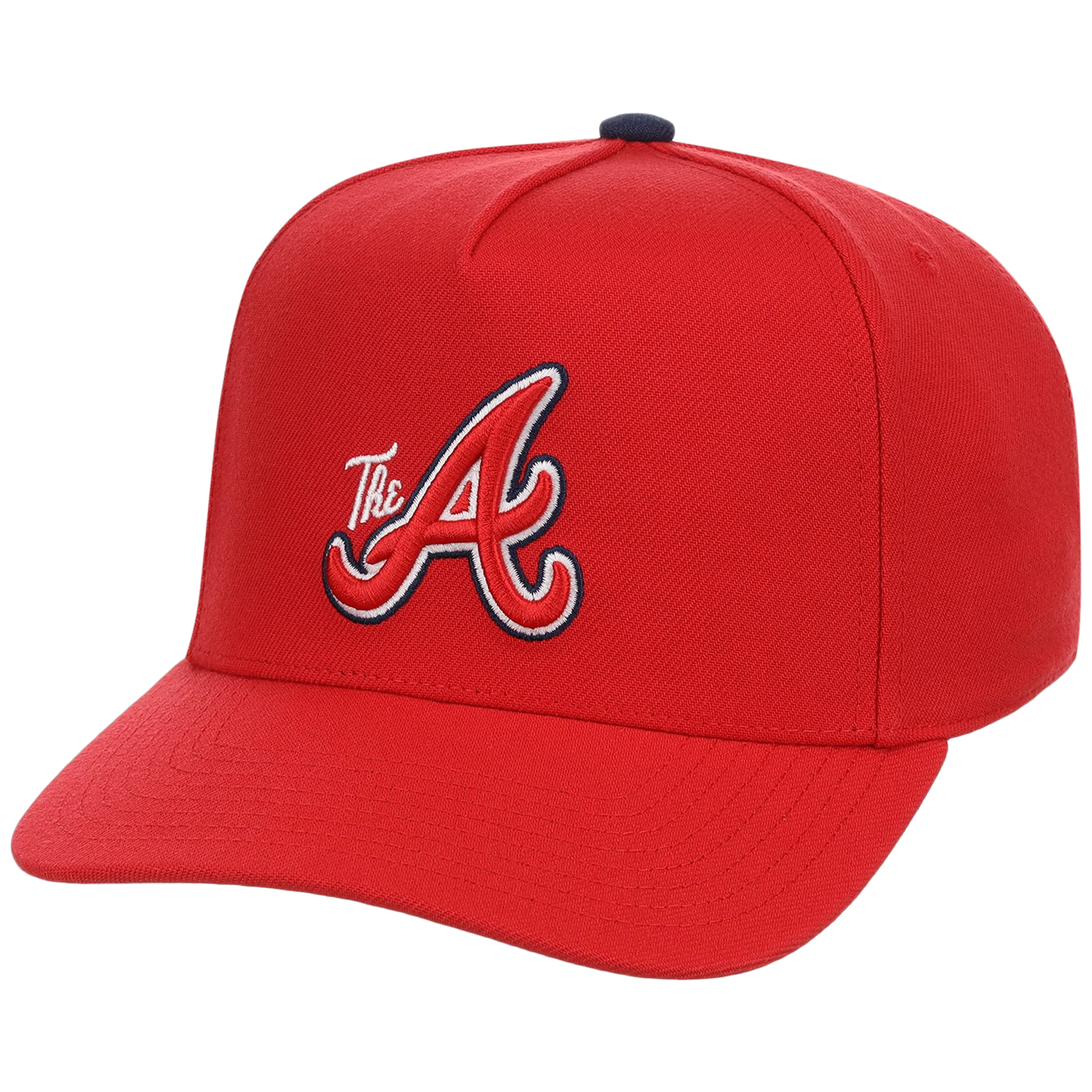 Atlanta Braves Mitchell & Ness MLB 'Era Flip' Heritage Series Pro Pinch - Red/Red - Image 4