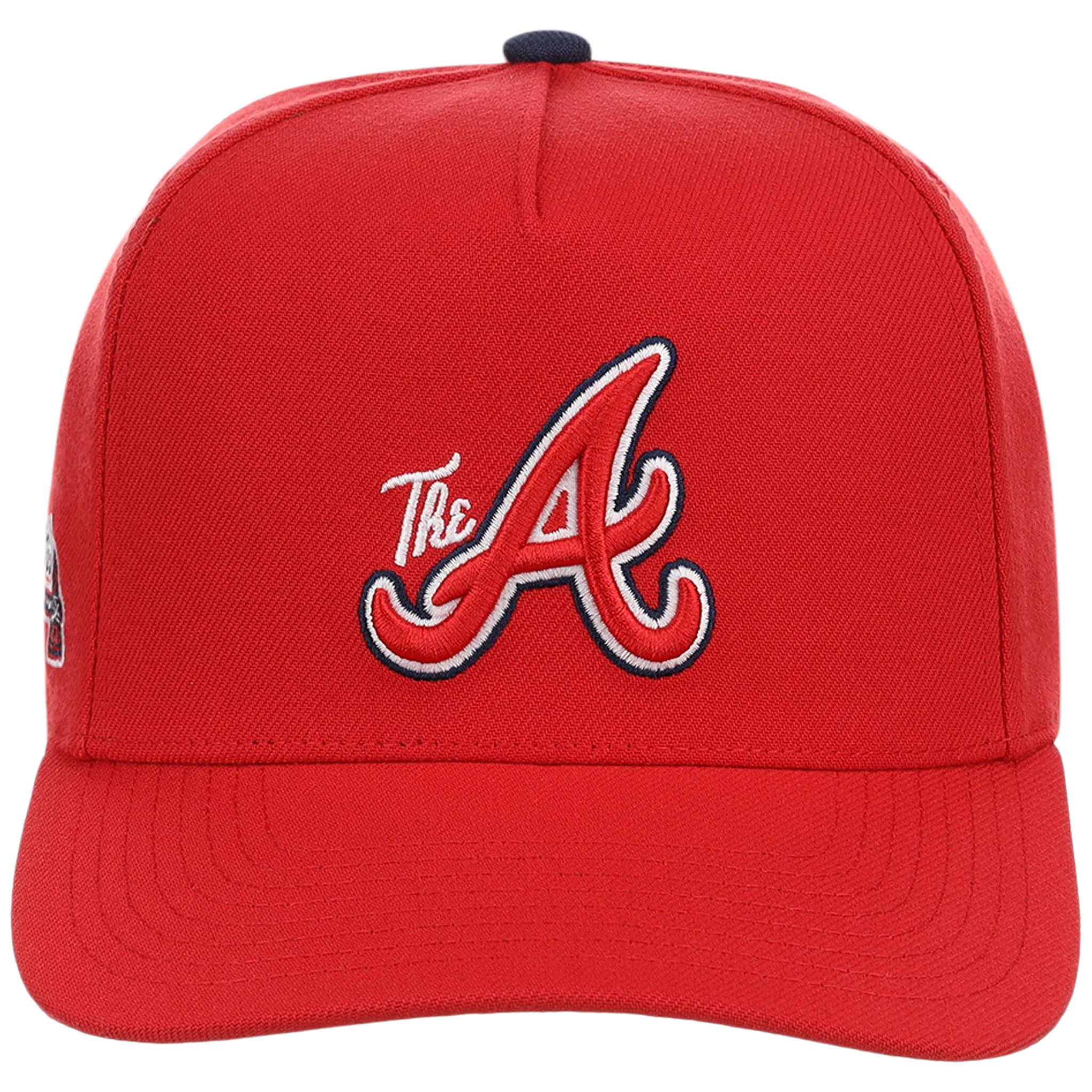 Atlanta Braves Mitchell & Ness MLB 'Era Flip' Heritage Series Pro Pinch - Red/Red - Image 5