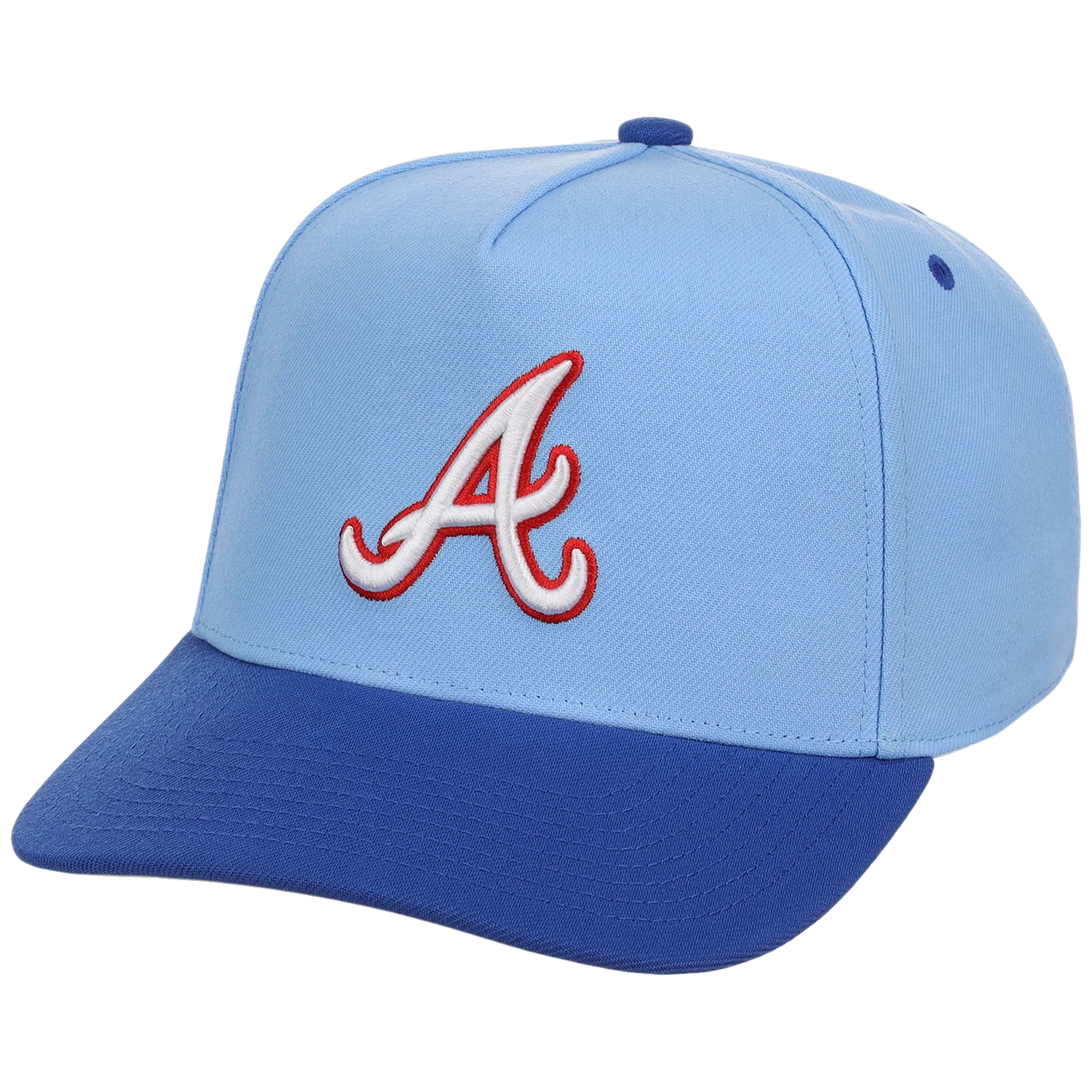 Atlanta Braves Mitchell & Ness MLB 'Era Flip' Heritage Series Pro Pinch - Sky/Royal - Image 4