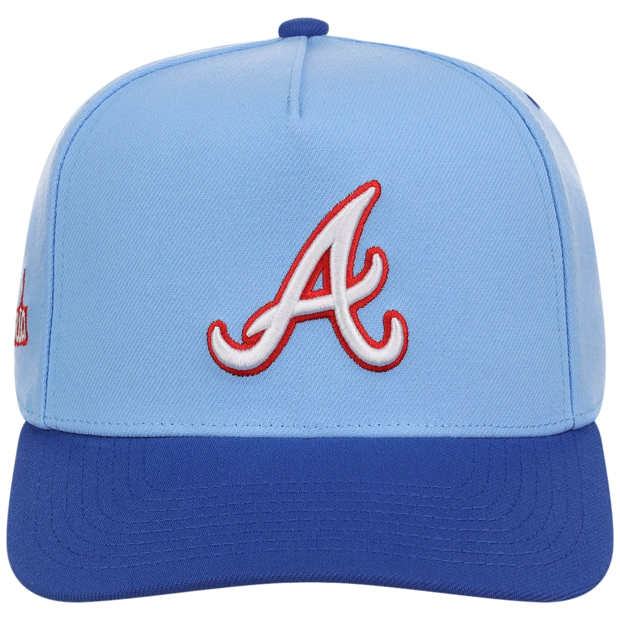 Atlanta Braves Mitchell & Ness MLB 'Era Flip' Heritage Series Pro Pinch - Sky/Royal - Image 5