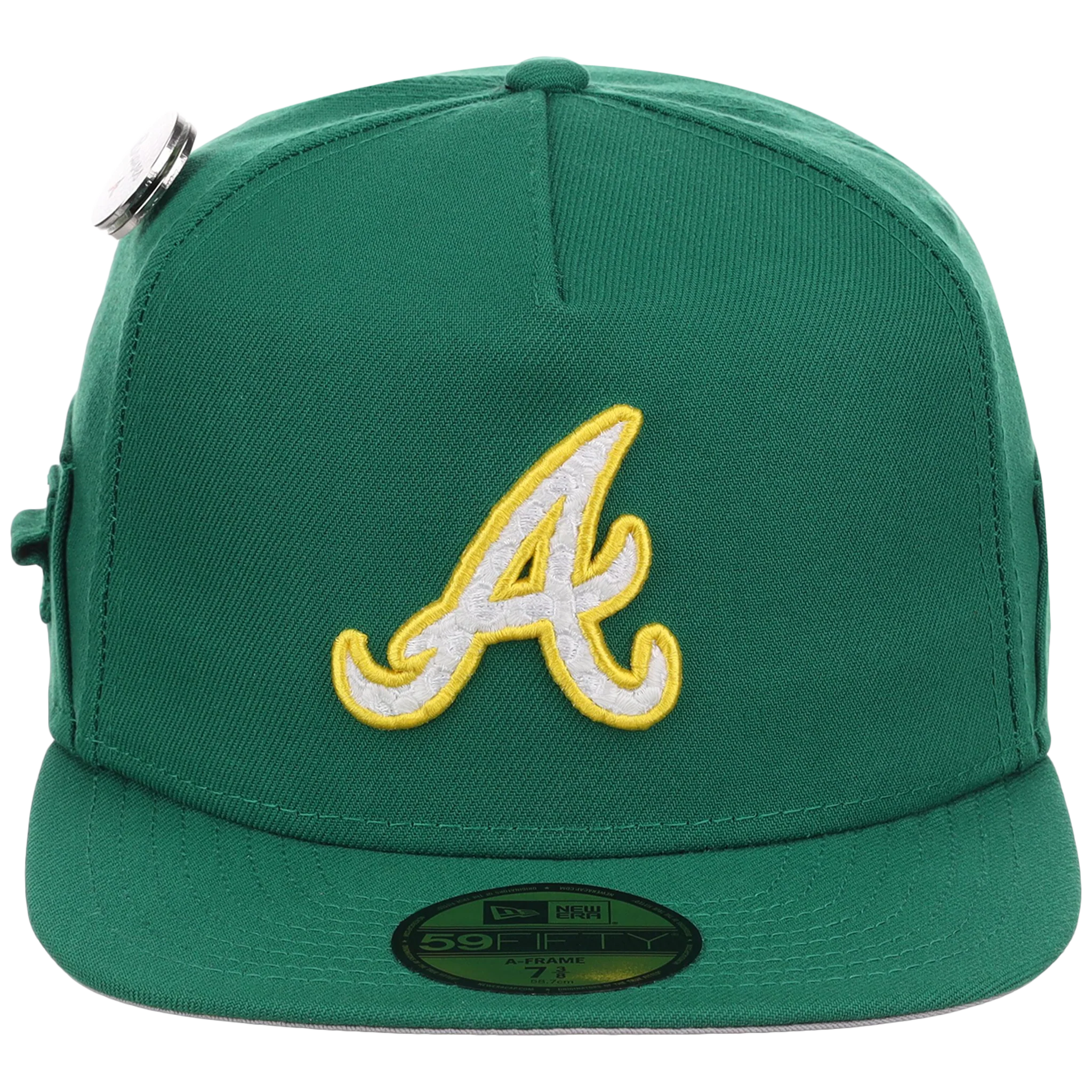 Atlanta Braves MLB Augusta Bloom New Era 59FIFTY w/ Golf Pin - Image 6