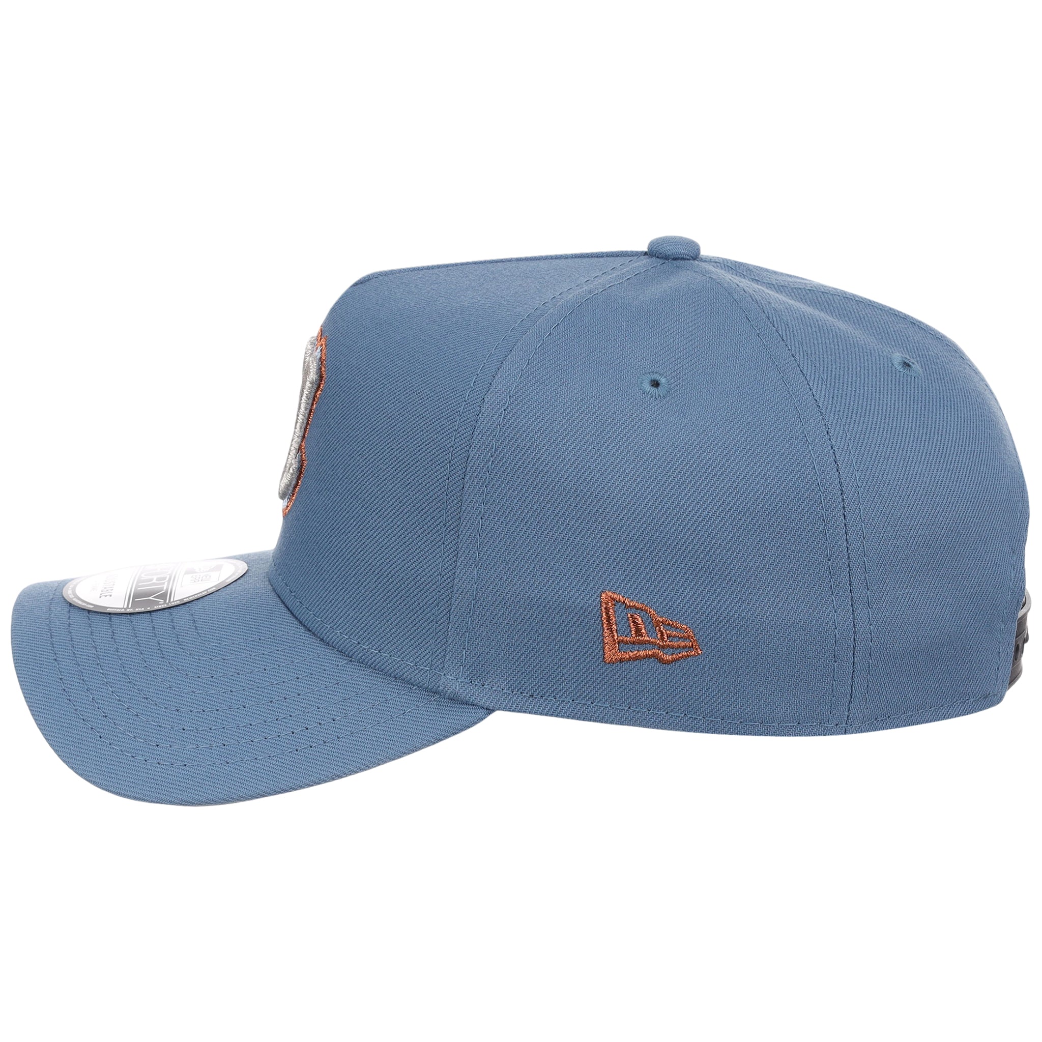 Atlanta Braves MLB Faded Blue New Era 9FORTY - Image 6