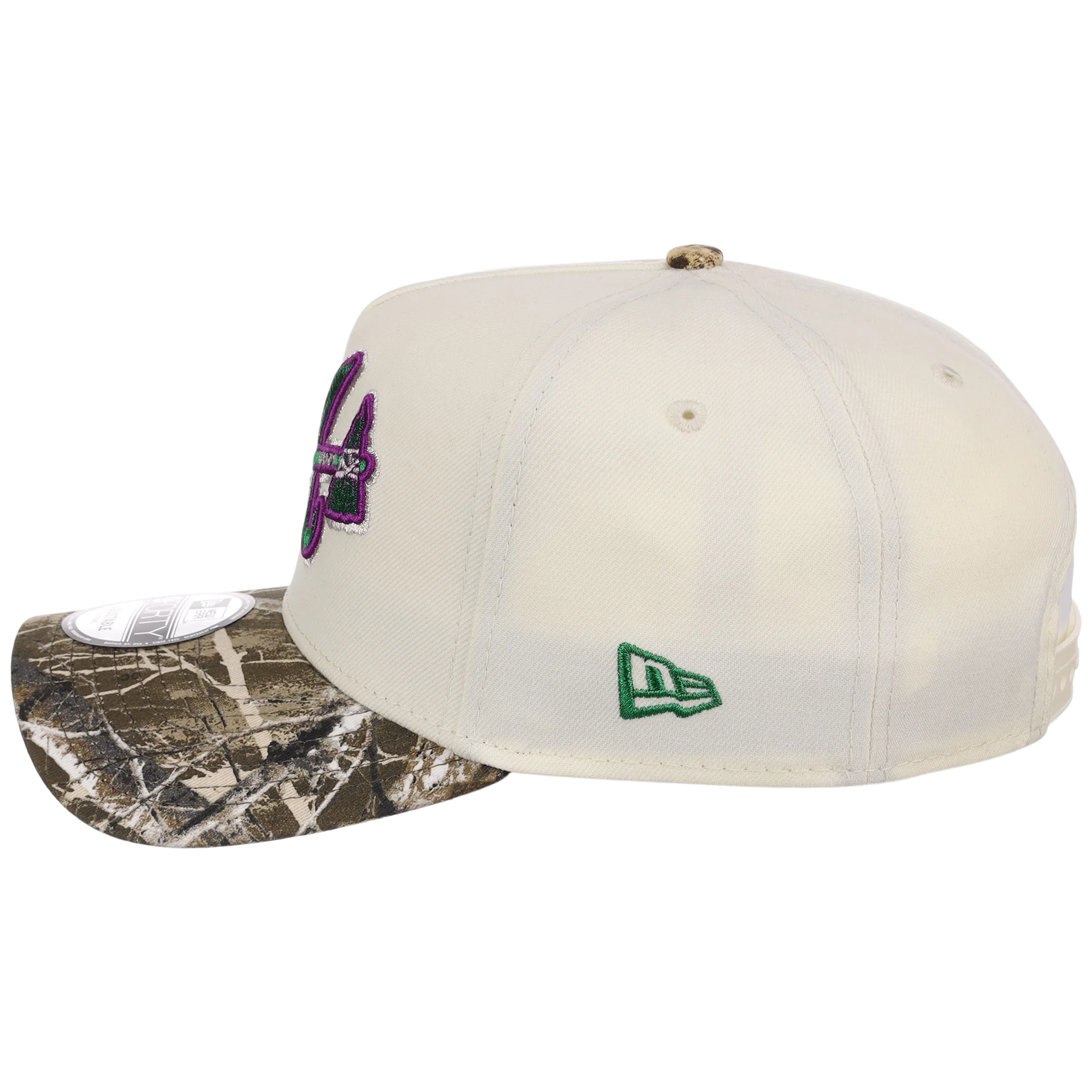 Atlanta Braves MLB Purple Trees New Era 9FORTY - Image 6