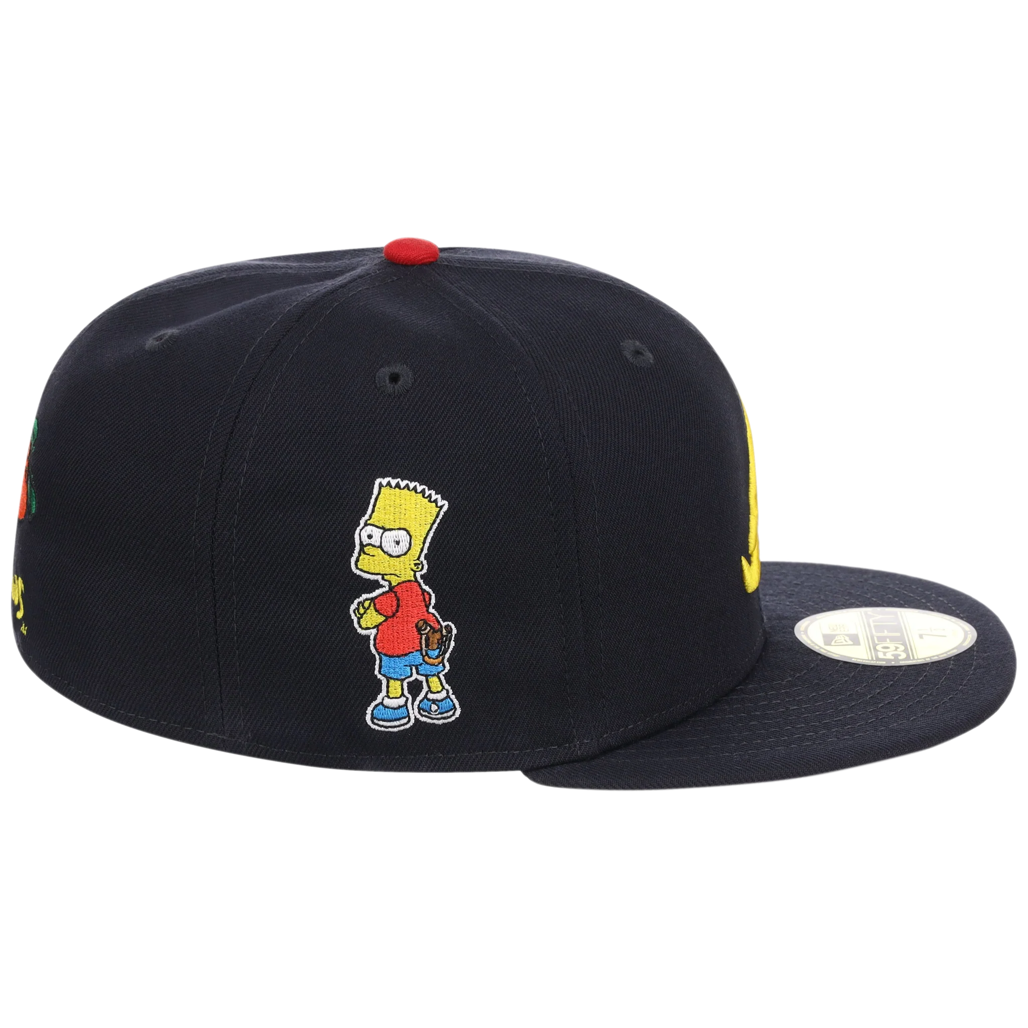 Atlanta Braves MLB Simpsons Localized New Era 59FIFTY - Peaches - Navy/Navy - Image 3