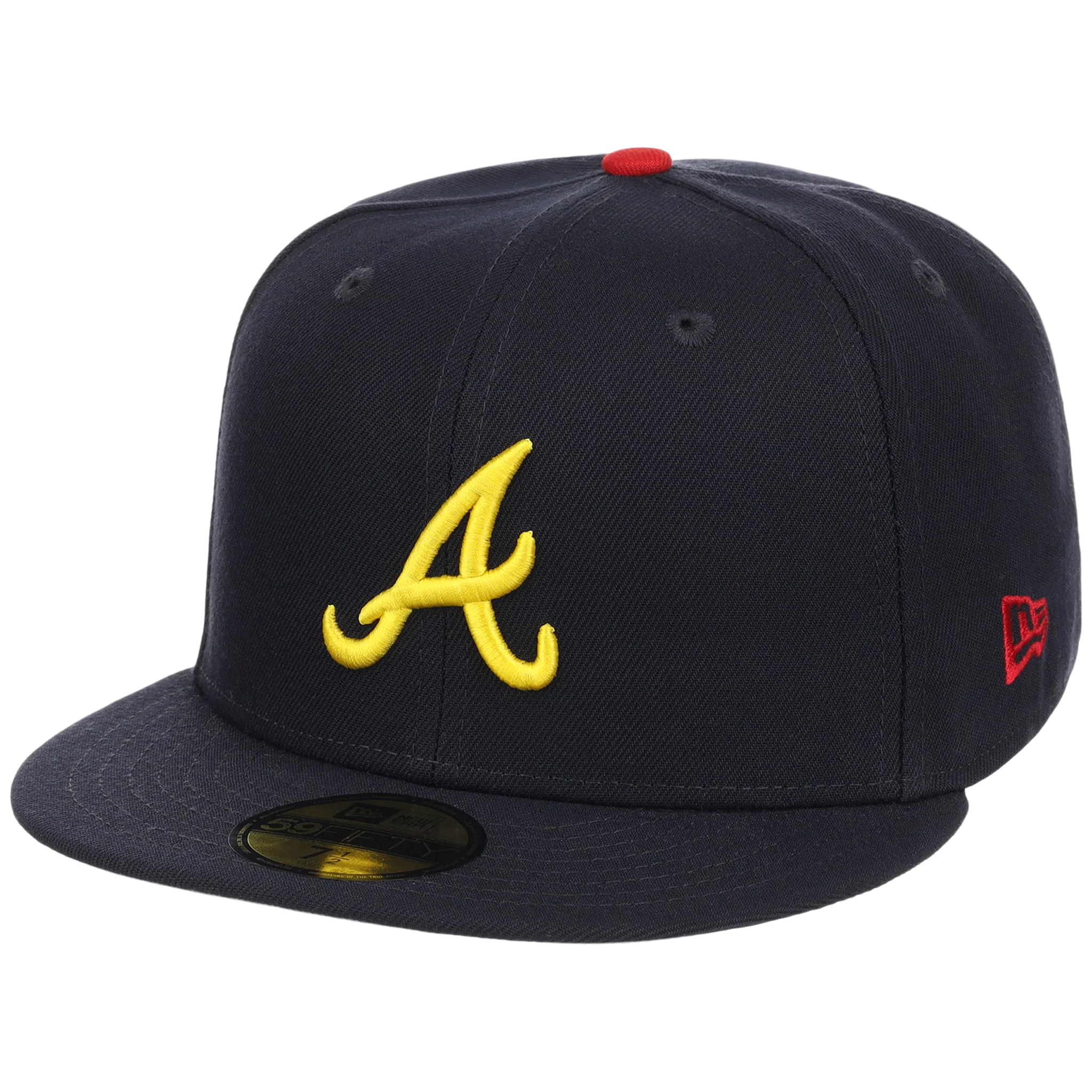 Atlanta Braves MLB Simpsons Localized New Era 59FIFTY - Peaches - Navy/Navy - Image 4