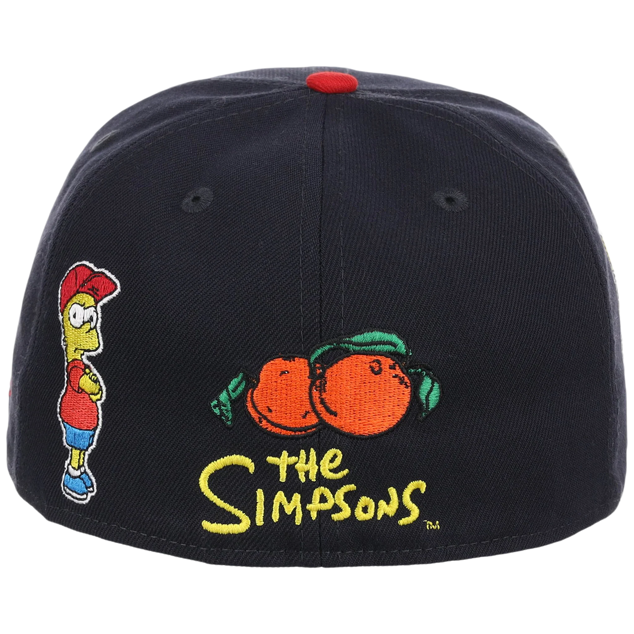 Atlanta Braves MLB Simpsons Localized New Era 59FIFTY - Peaches - Navy/Navy - Image 7