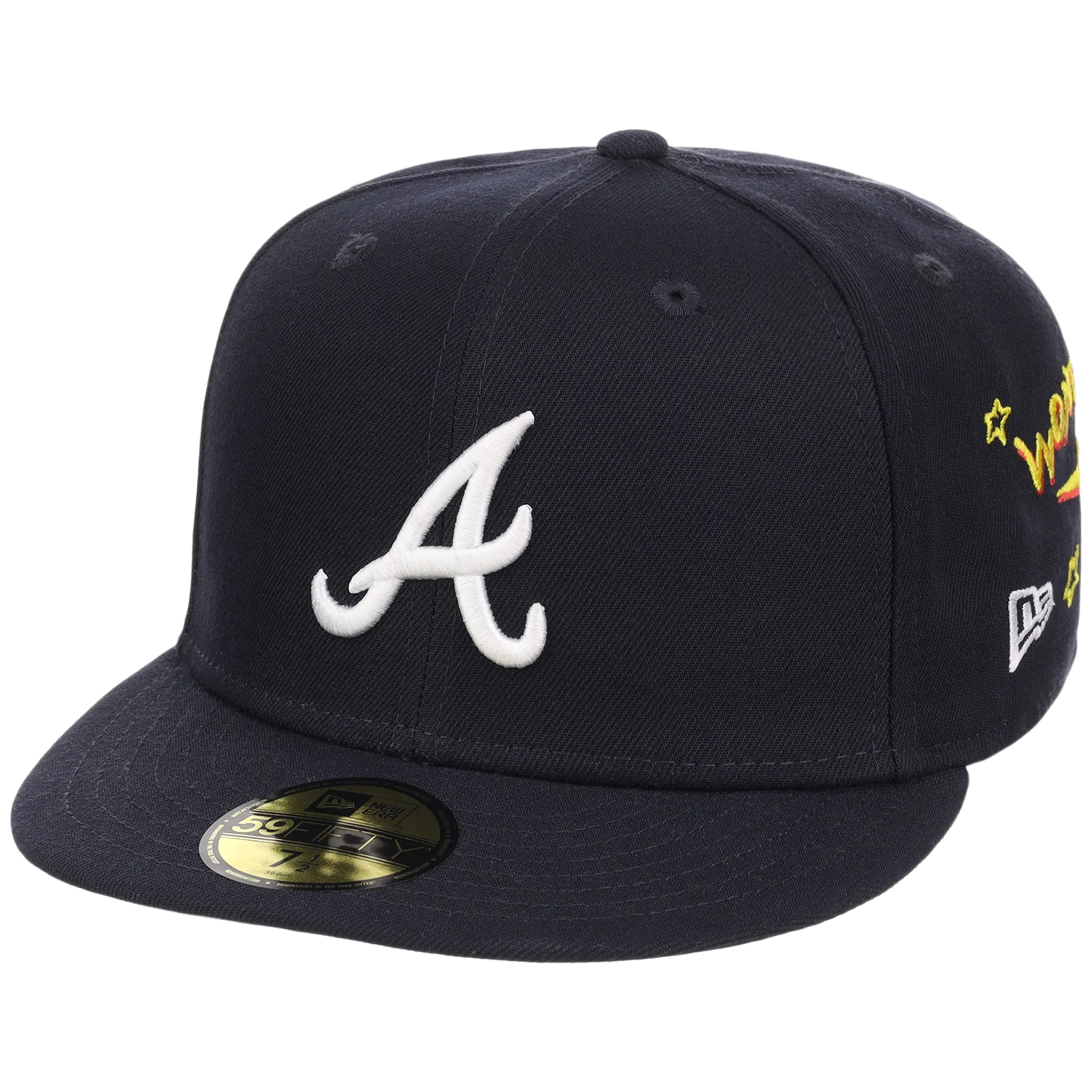 Atlanta Braves MLB Simpsons Homer at the Bat 'Wonderbat' New Era 59FIFTY - Image 4