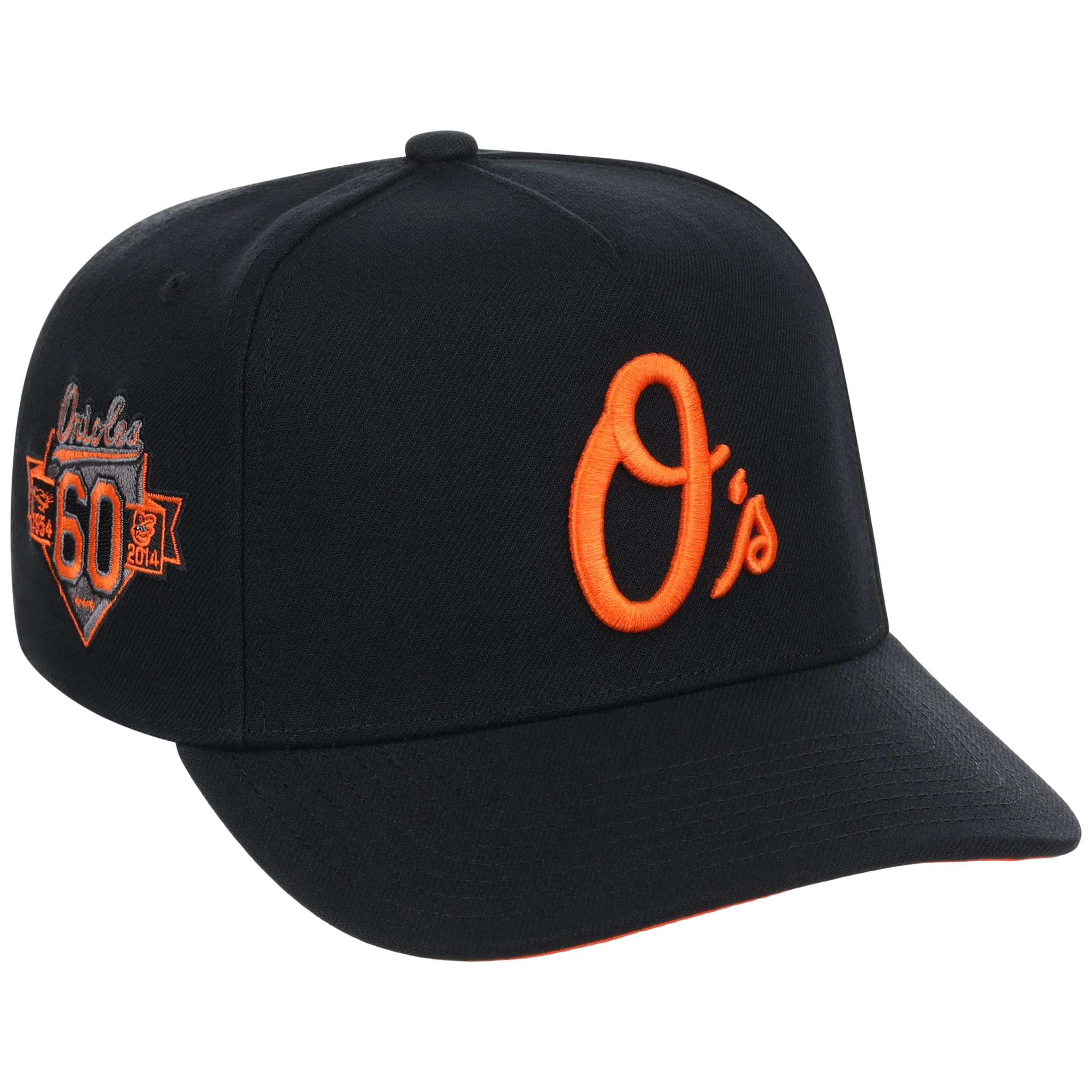 Baltimore Orioles Mitchell & Ness MLB 'Era Flip' Heritage Series Pro Pinch - Black/Black