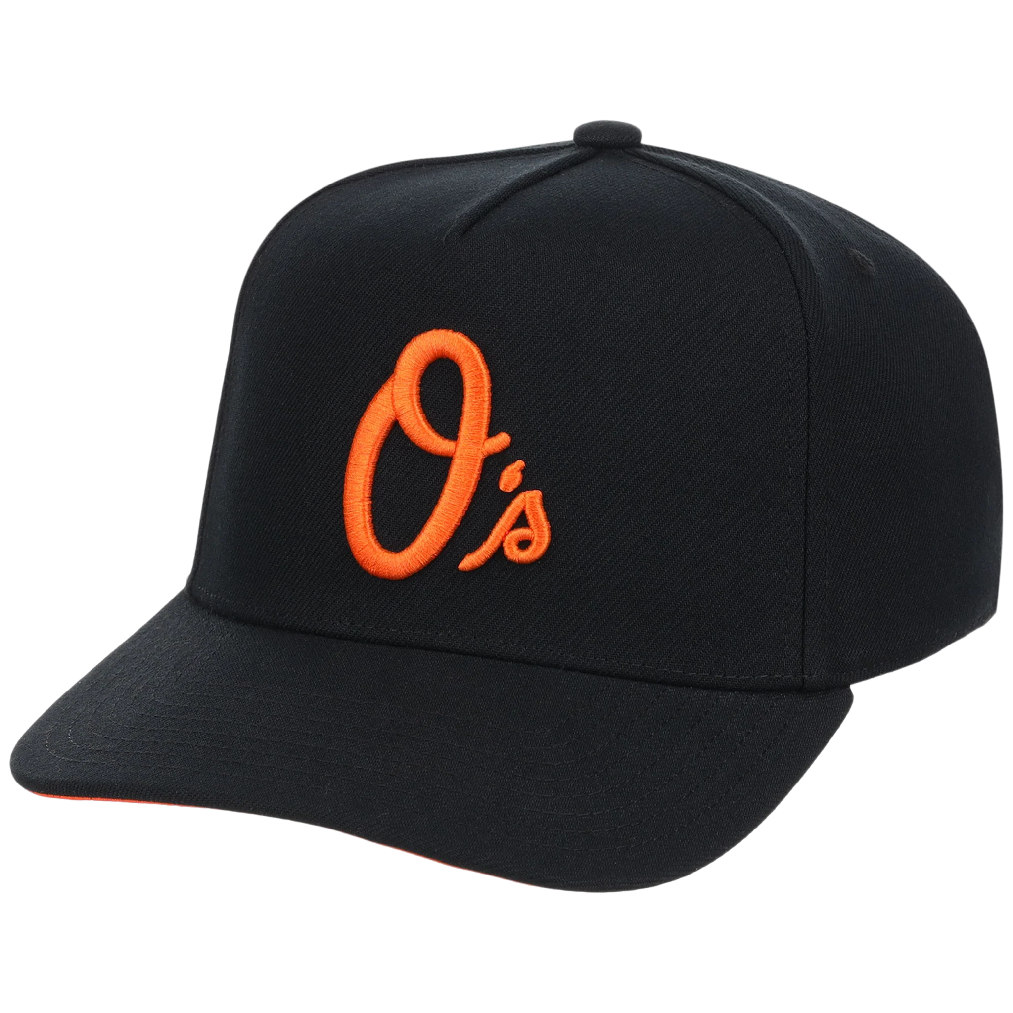 Baltimore Orioles Mitchell & Ness MLB 'Era Flip' Heritage Series Pro Pinch - Black/Black - Image 4
