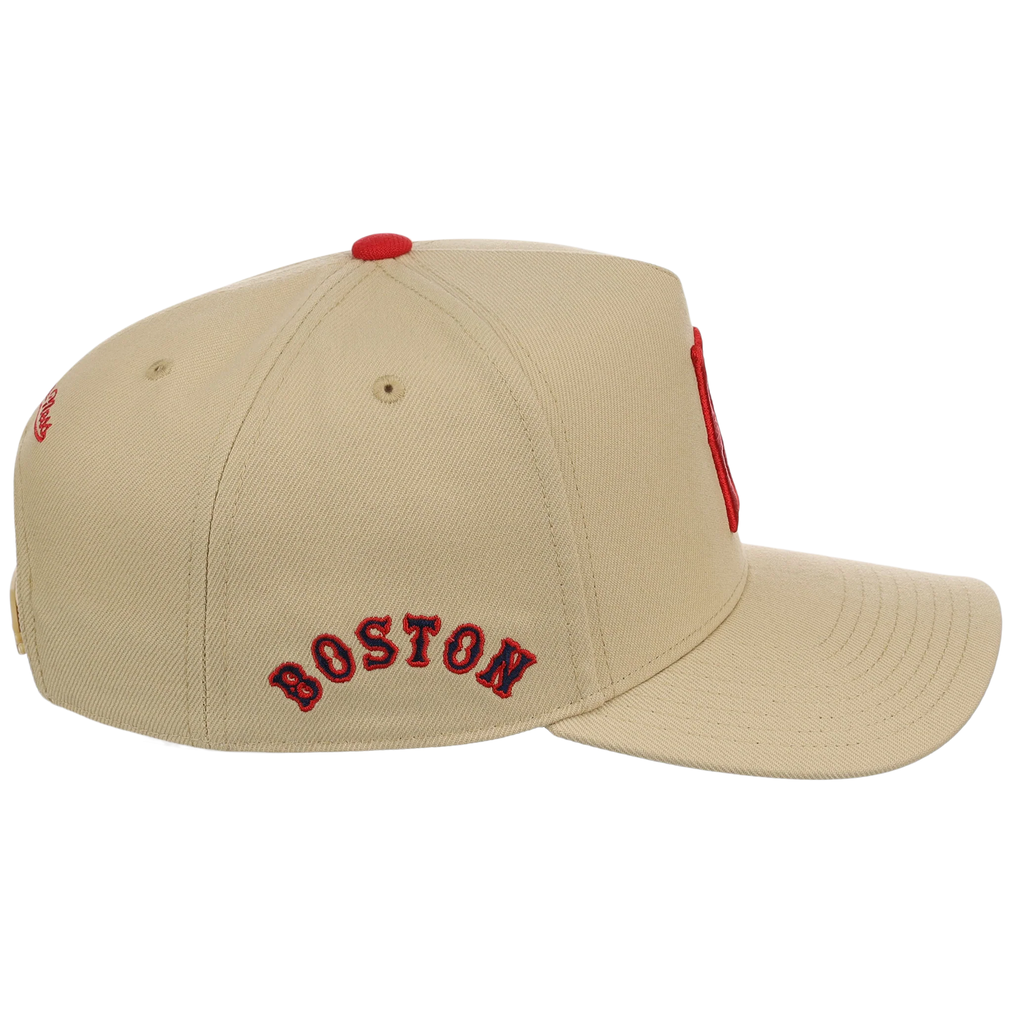 Boston Red Sox Mitchell & Ness MLB 'Era Flip' Heritage Series Pro Pinch - Cream/Cream - Image 3