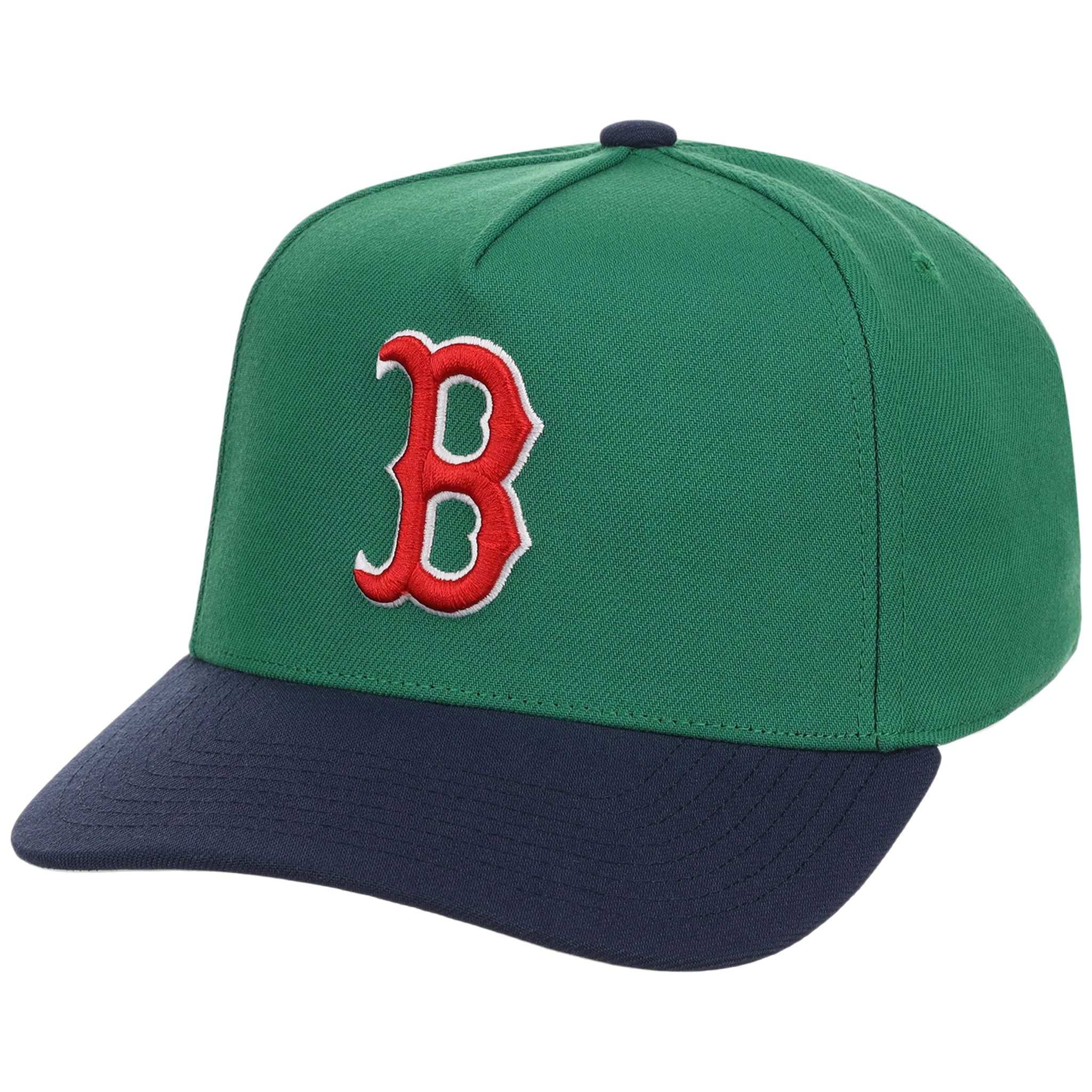 Boston Red Sox Mitchell & Ness MLB 'Era Flip' Heritage Series Pro Pinch - Green/Navy - Image 4