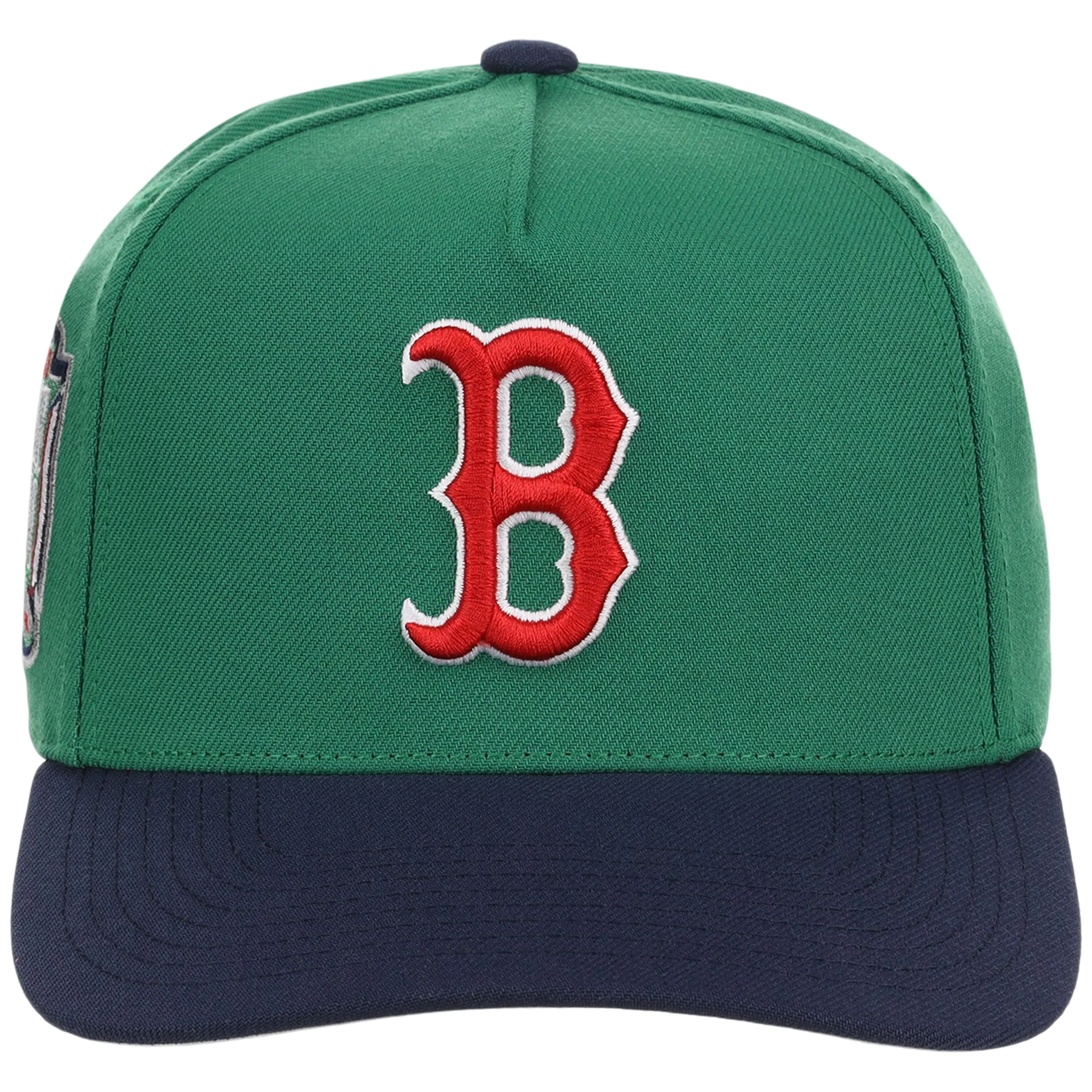 Boston Red Sox Mitchell & Ness MLB 'Era Flip' Heritage Series Pro Pinch - Green/Navy - Image 5