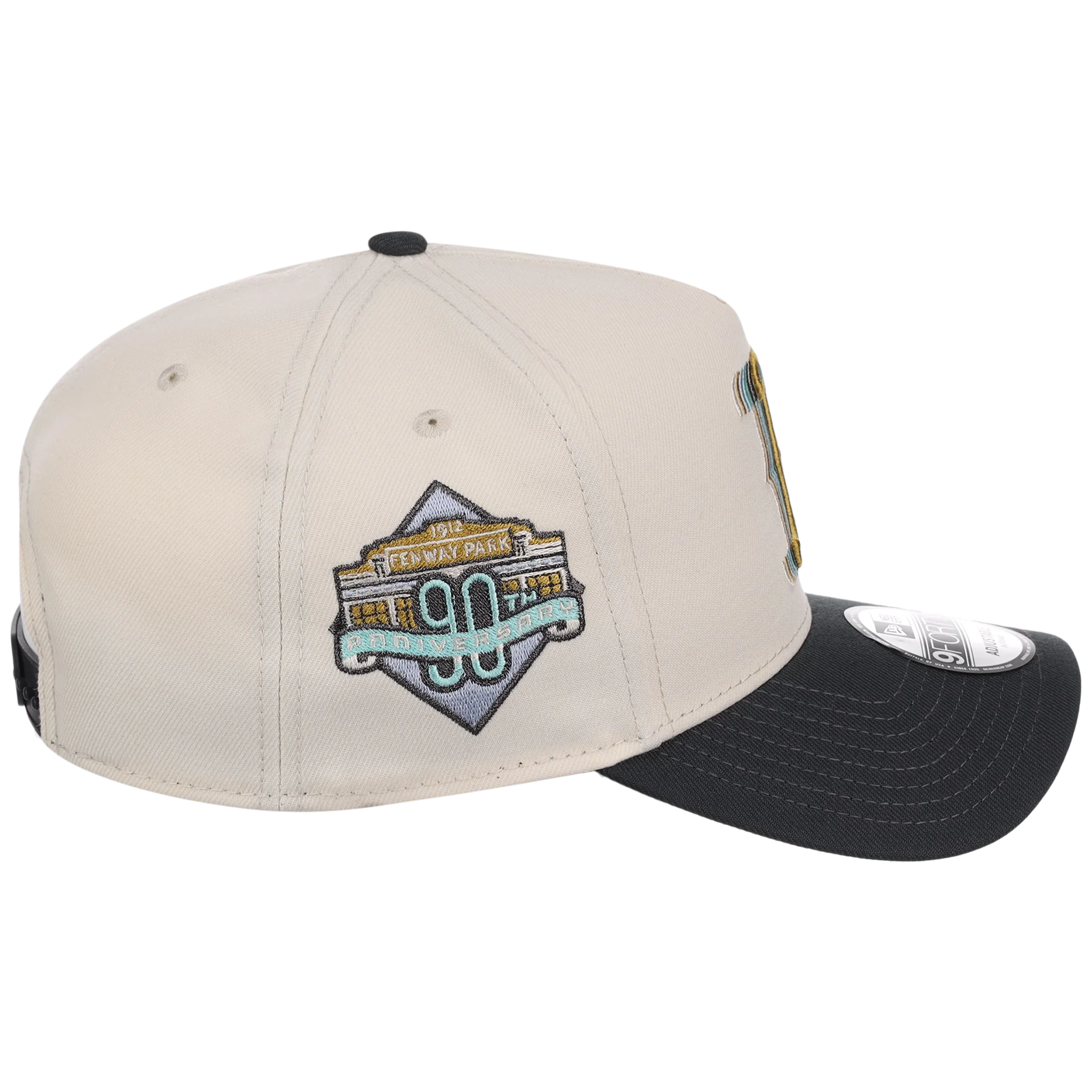 Boston Red Sox MLB Cream Clouds New Era 9FORTY - Image 3