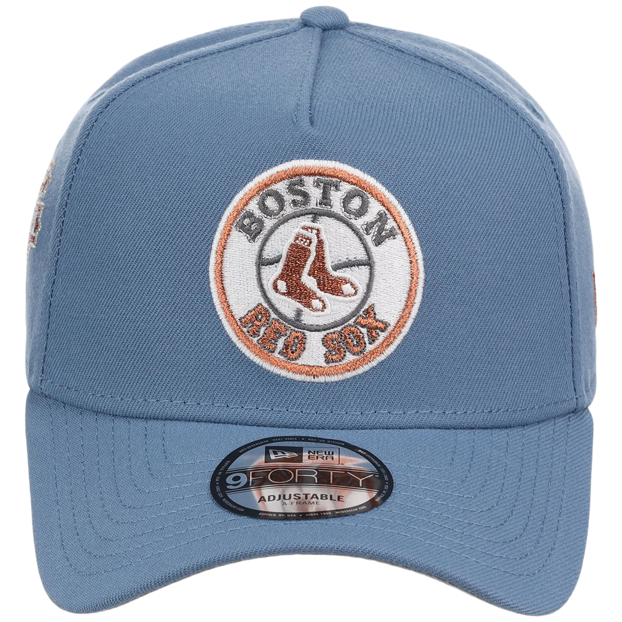 Boston Red Sox MLB Faded Blue New Era 9FORTY - Image 5