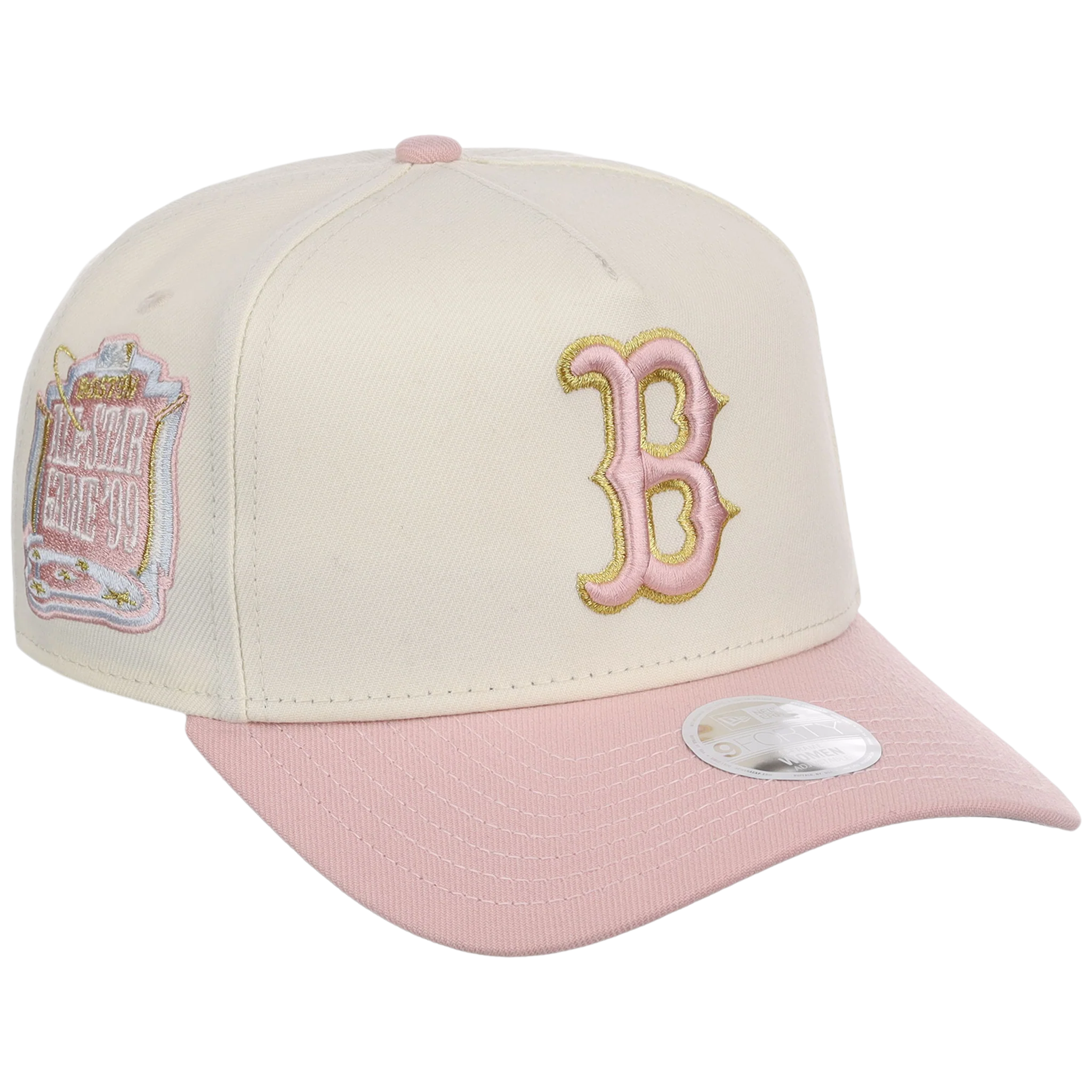 Boston Red Sox MLB 'Petal Dust' Women's New Era 9FORTY