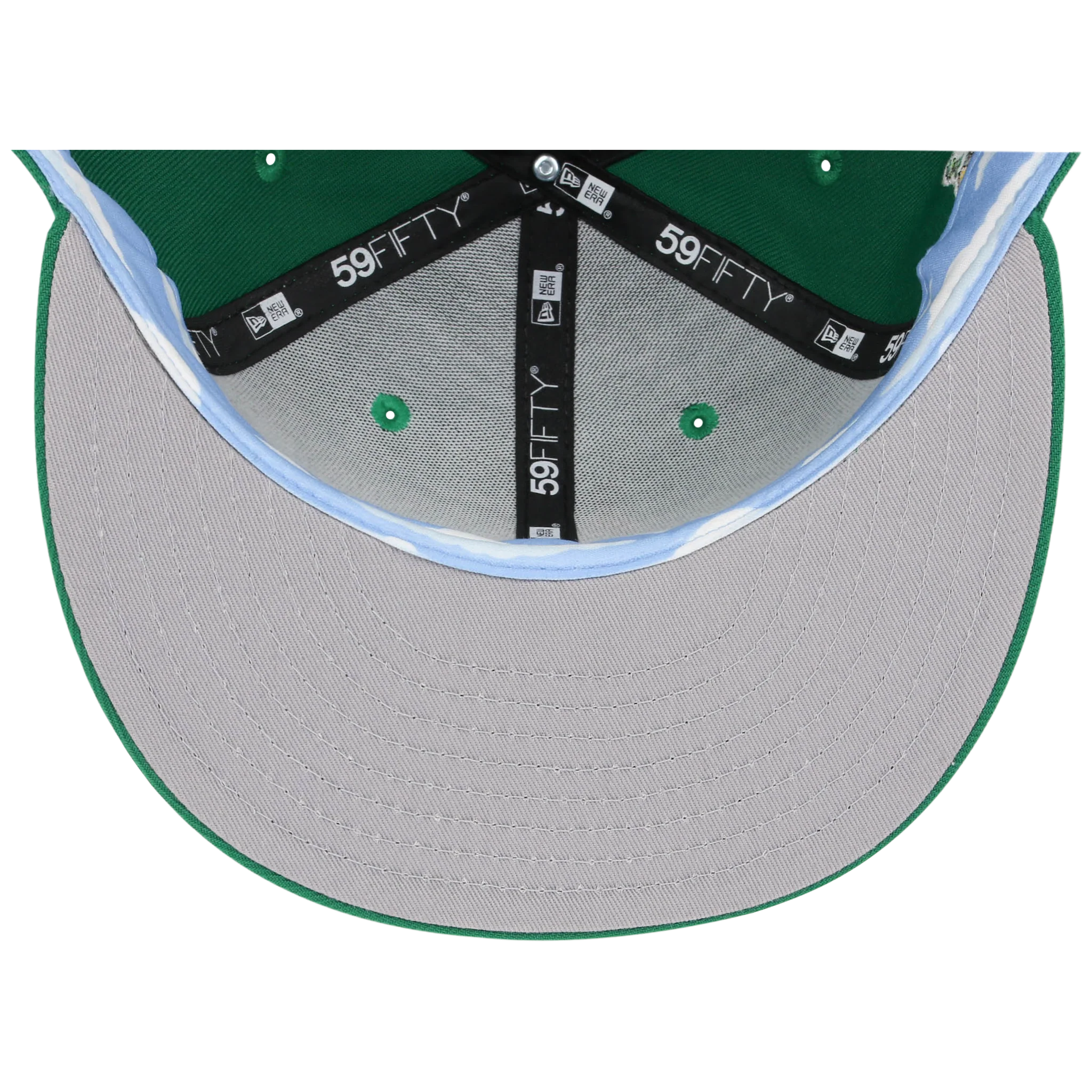 Boston Red Sox MLB Simpsons Localized New Era 59FIFTY - Mo - Kelly Green/Kelly Green - Image 2