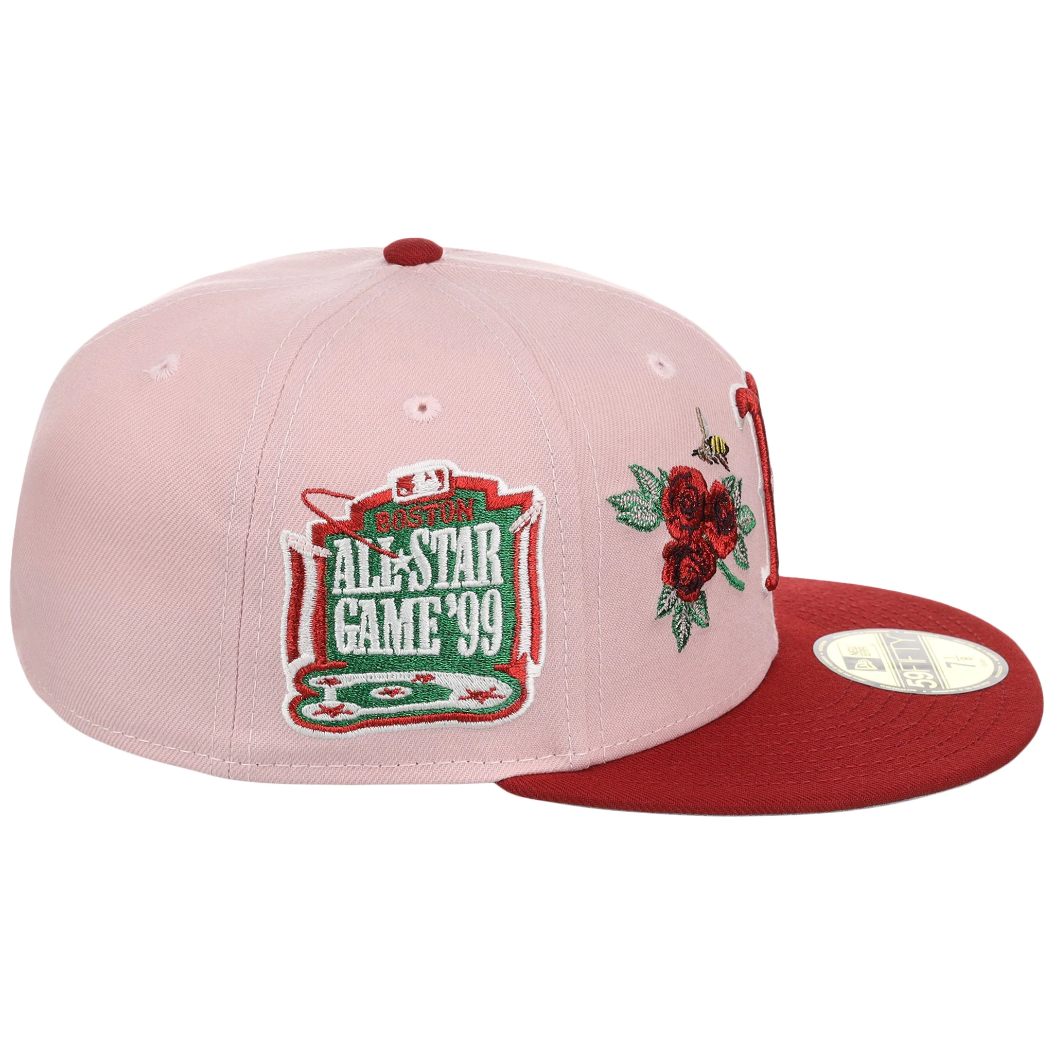 Boston Red Sox MLB Sweet Sentiments New Era 59FIFTY - Image 3