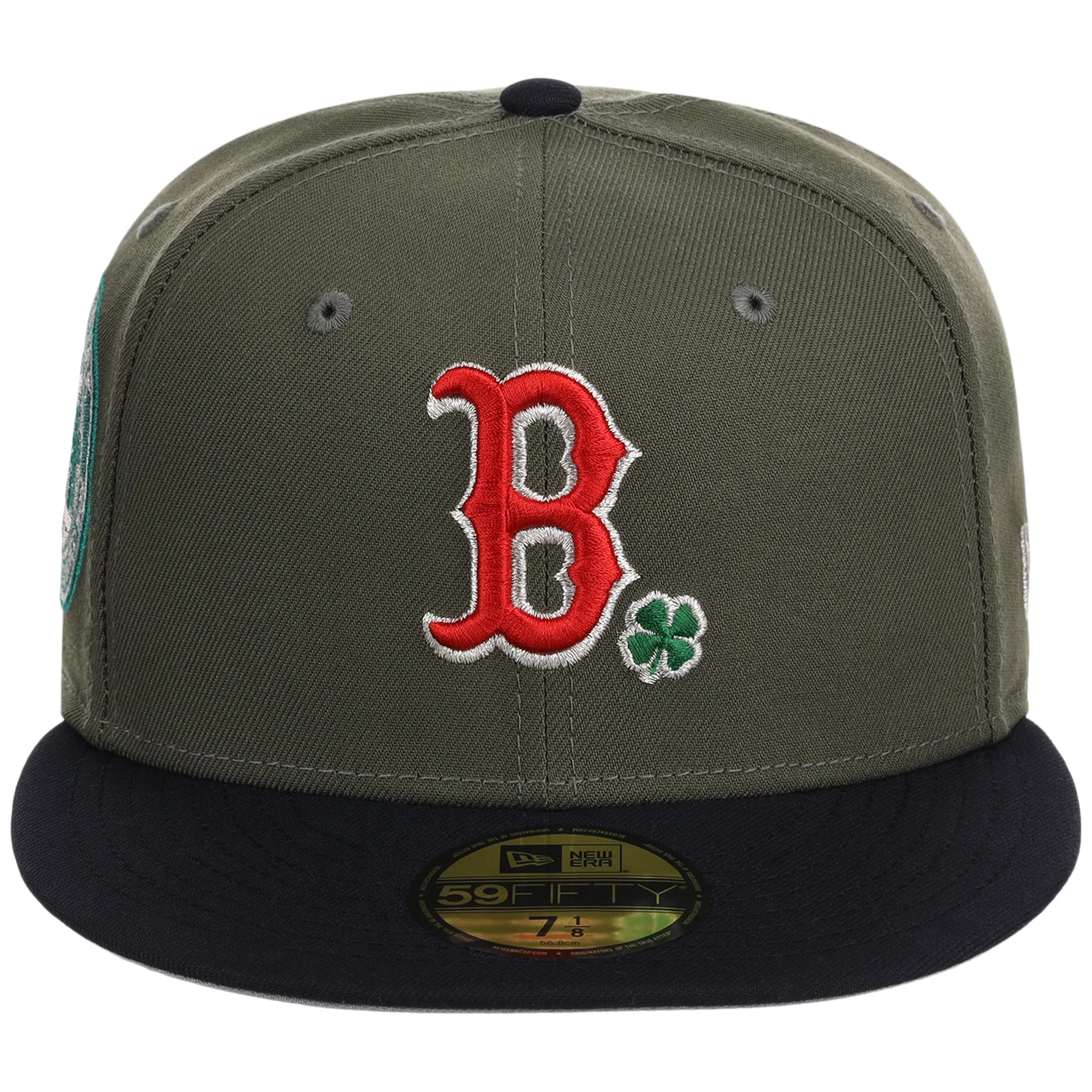 Boston Red Sox Southie Syndicate New Era 59FIFTY - Olive - Image 5