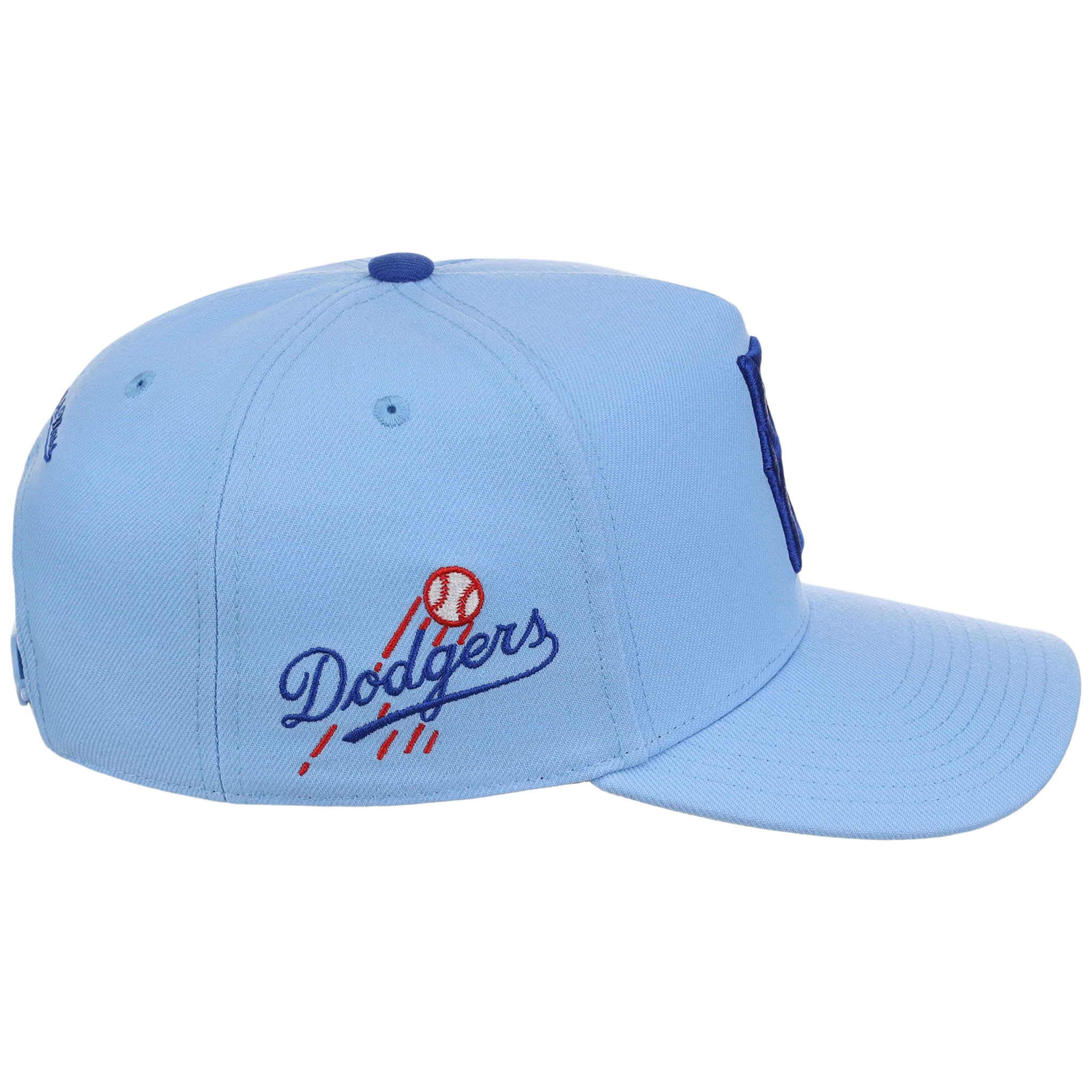 Brooklyn Dodgers Mitchell & Ness MLB 'Era Flip' Heritage Series Pro Pinch - Sky/Sky - Image 3