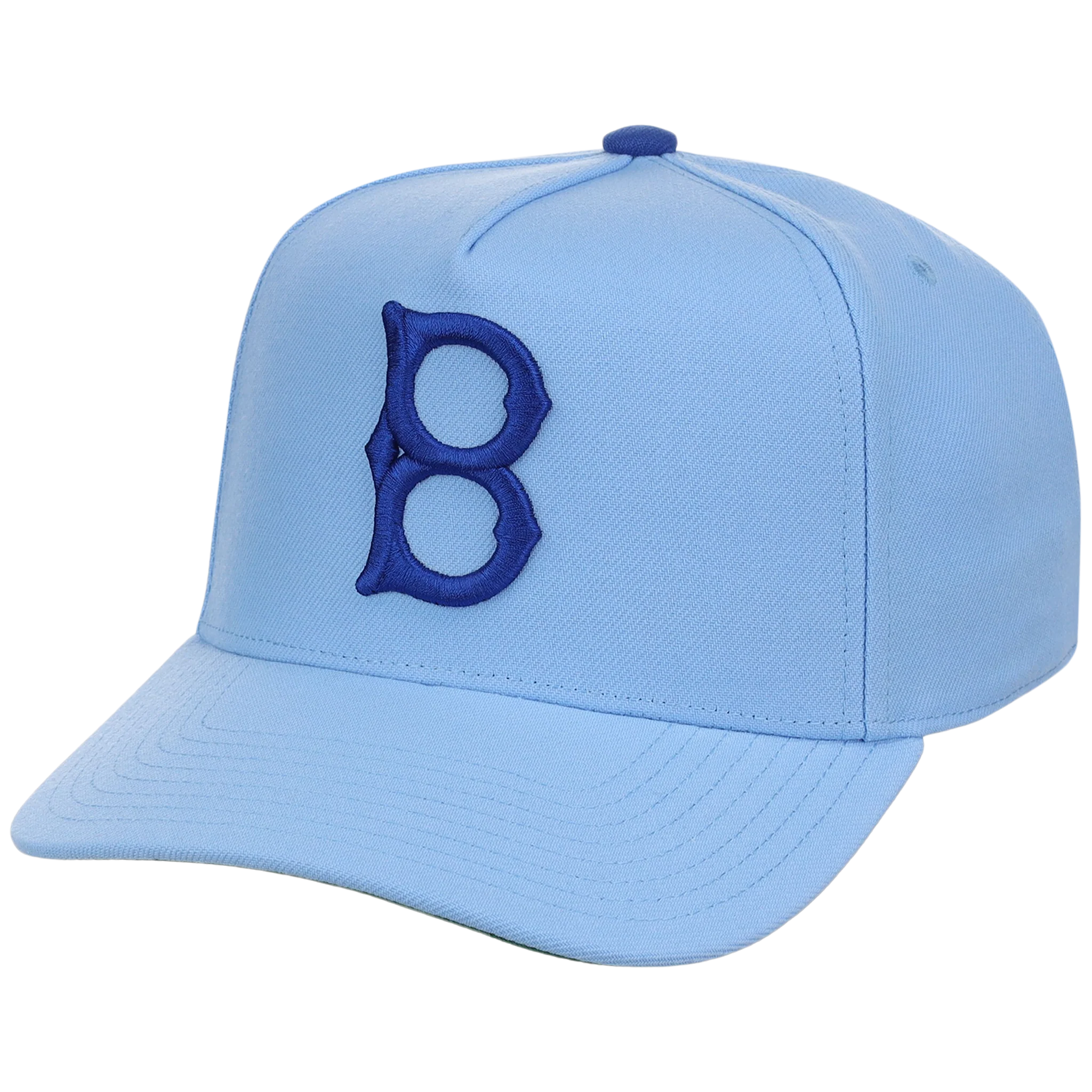 Brooklyn Dodgers Mitchell & Ness MLB 'Era Flip' Heritage Series Pro Pinch - Sky/Sky - Image 4