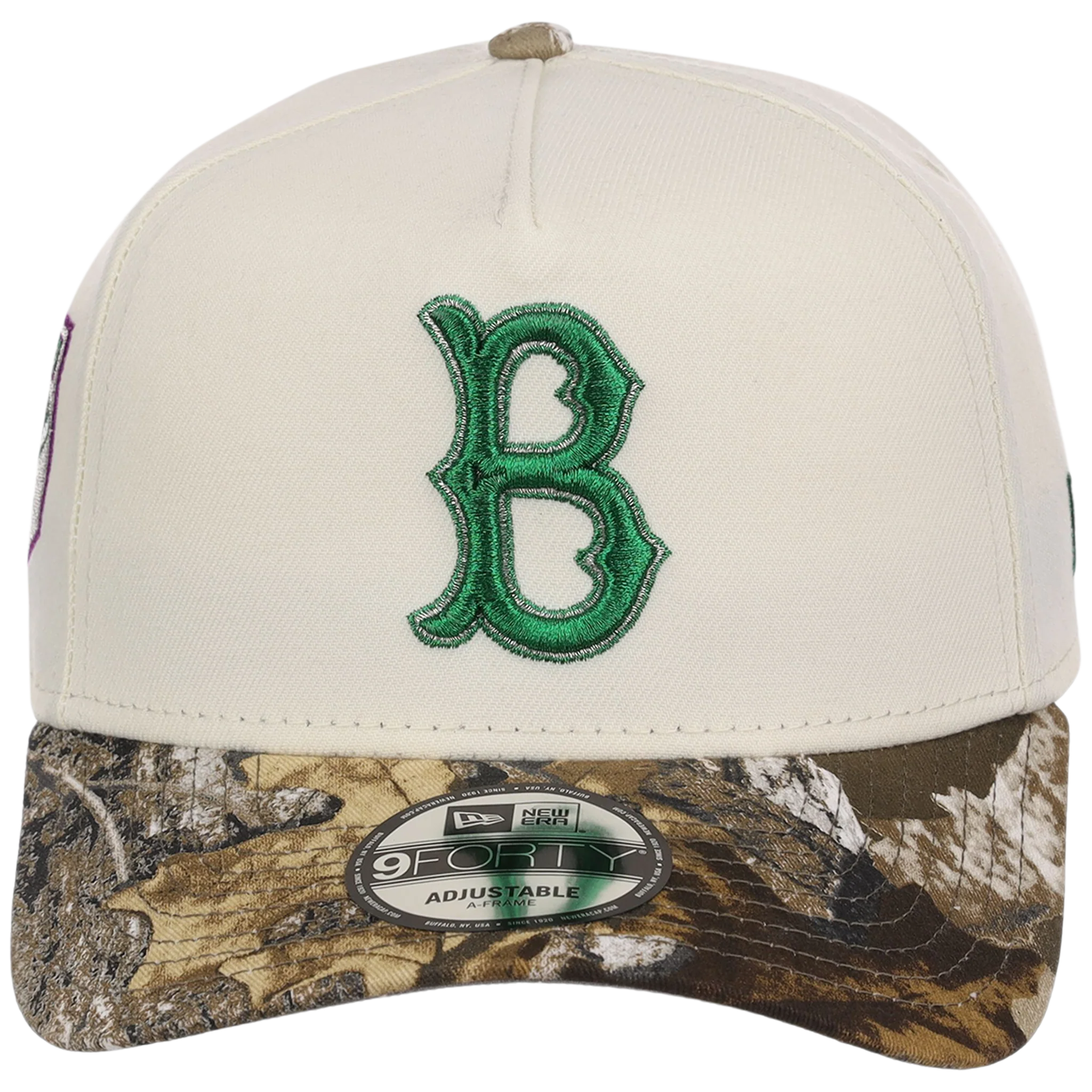 Brooklyn Dodgers MLB Purple Trees New Era 9FORTY - Image 5