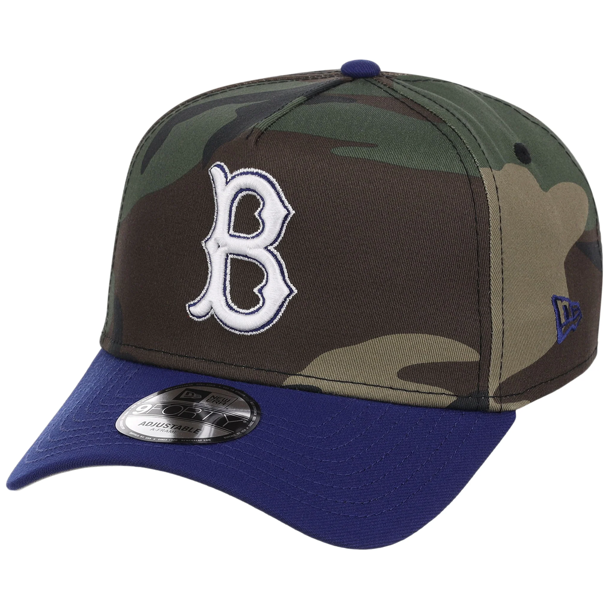 Brooklyn Dodgers MLB Woodland Contrast New Era 9FORTY - Image 4