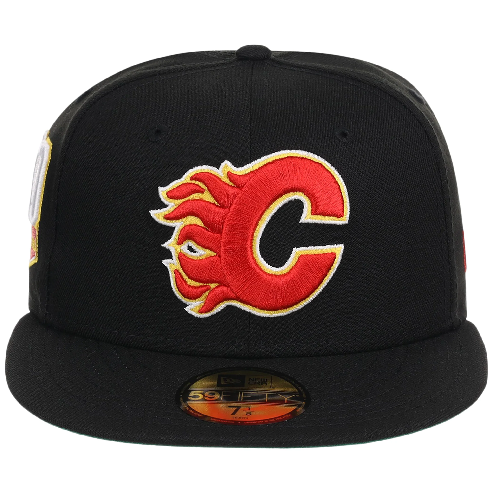 Calgary Flames NHL Black Dome New Era 59FIFTY - Image 5