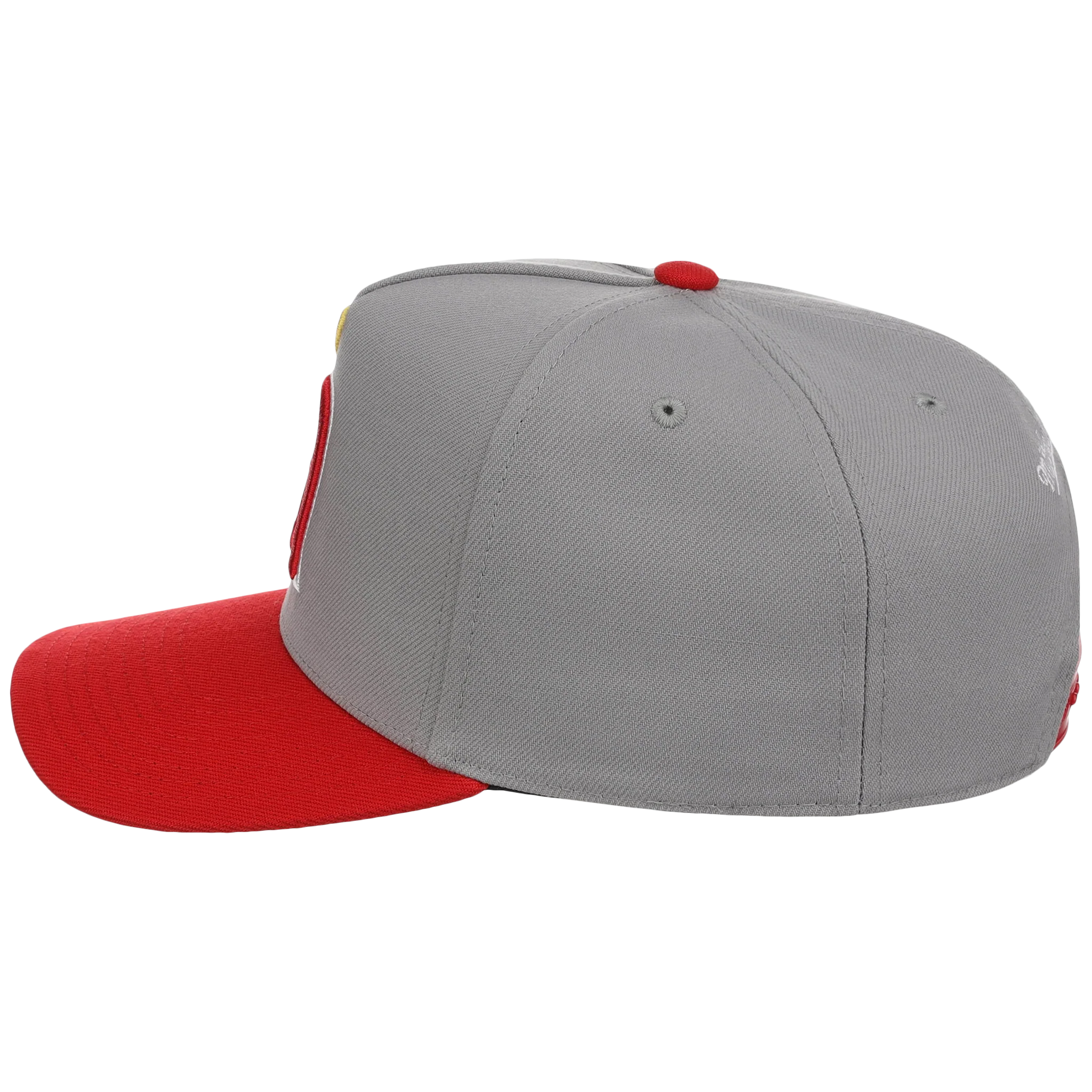 California Angels Mitchell & Ness MLB 'Era Flip' Heritage Series Pro Pinch - Gray/Red - Image 6