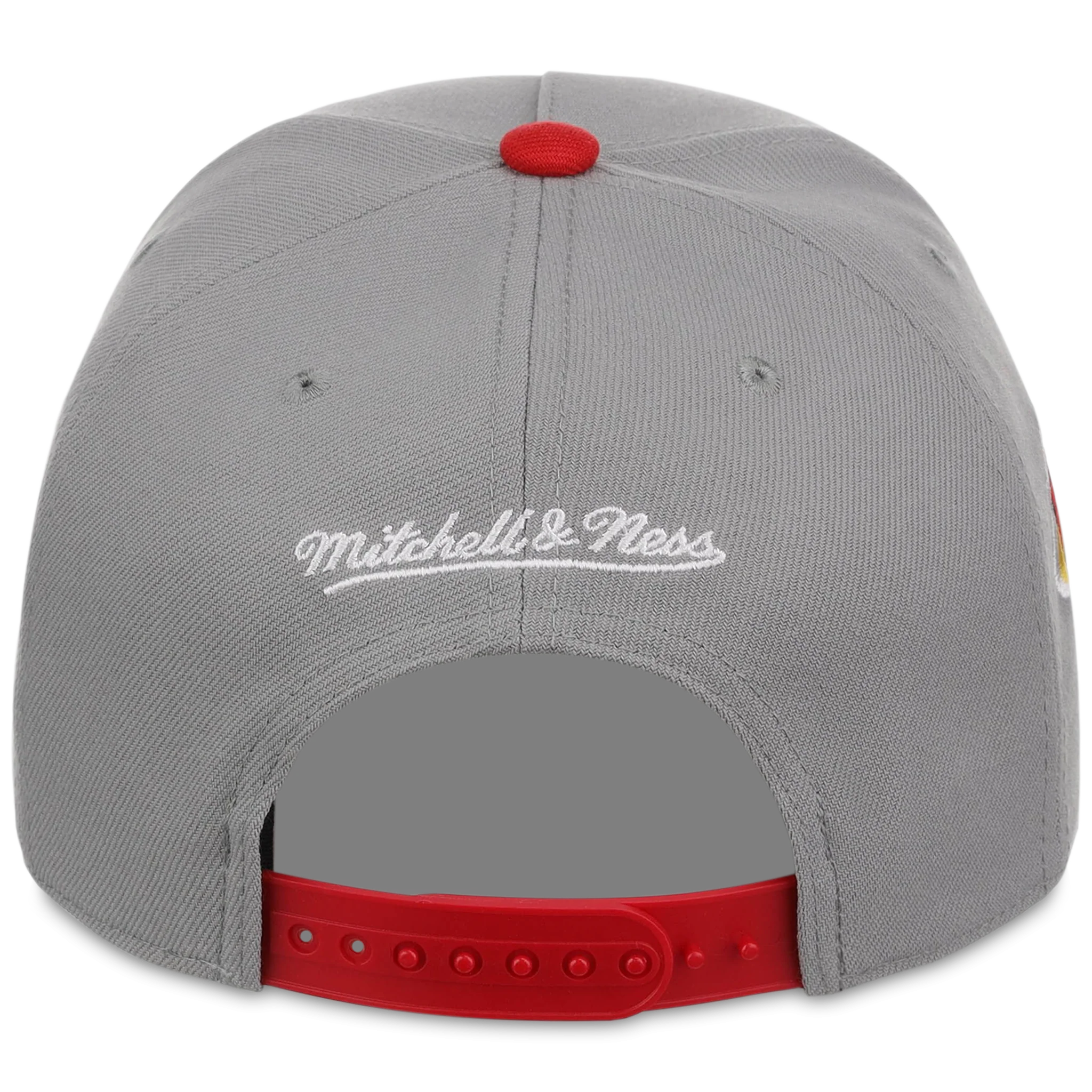California Angels Mitchell & Ness MLB 'Era Flip' Heritage Series Pro Pinch - Gray/Red - Image 7