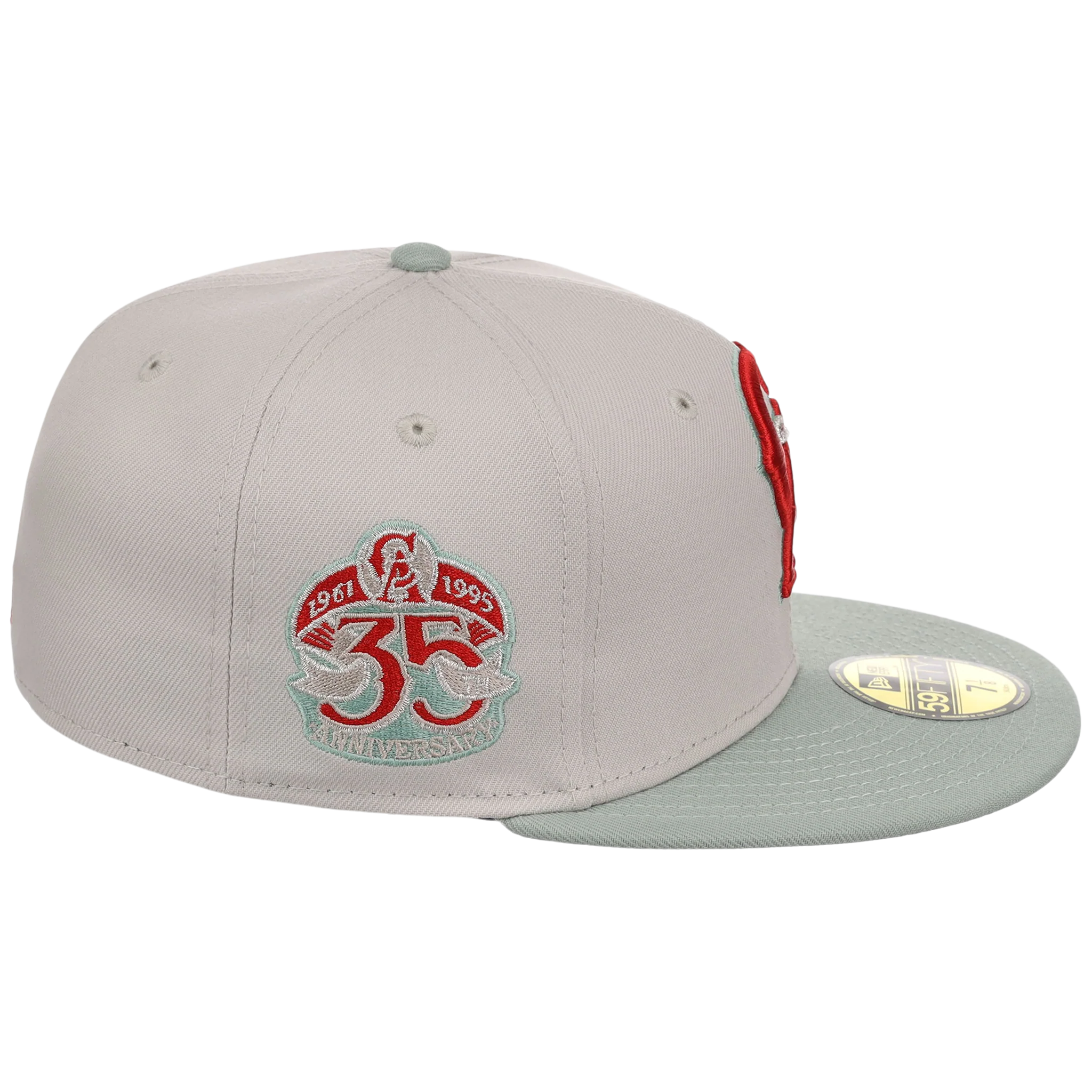 California Angels MLB Stone Widow New Era 59FIFTY - Image 3