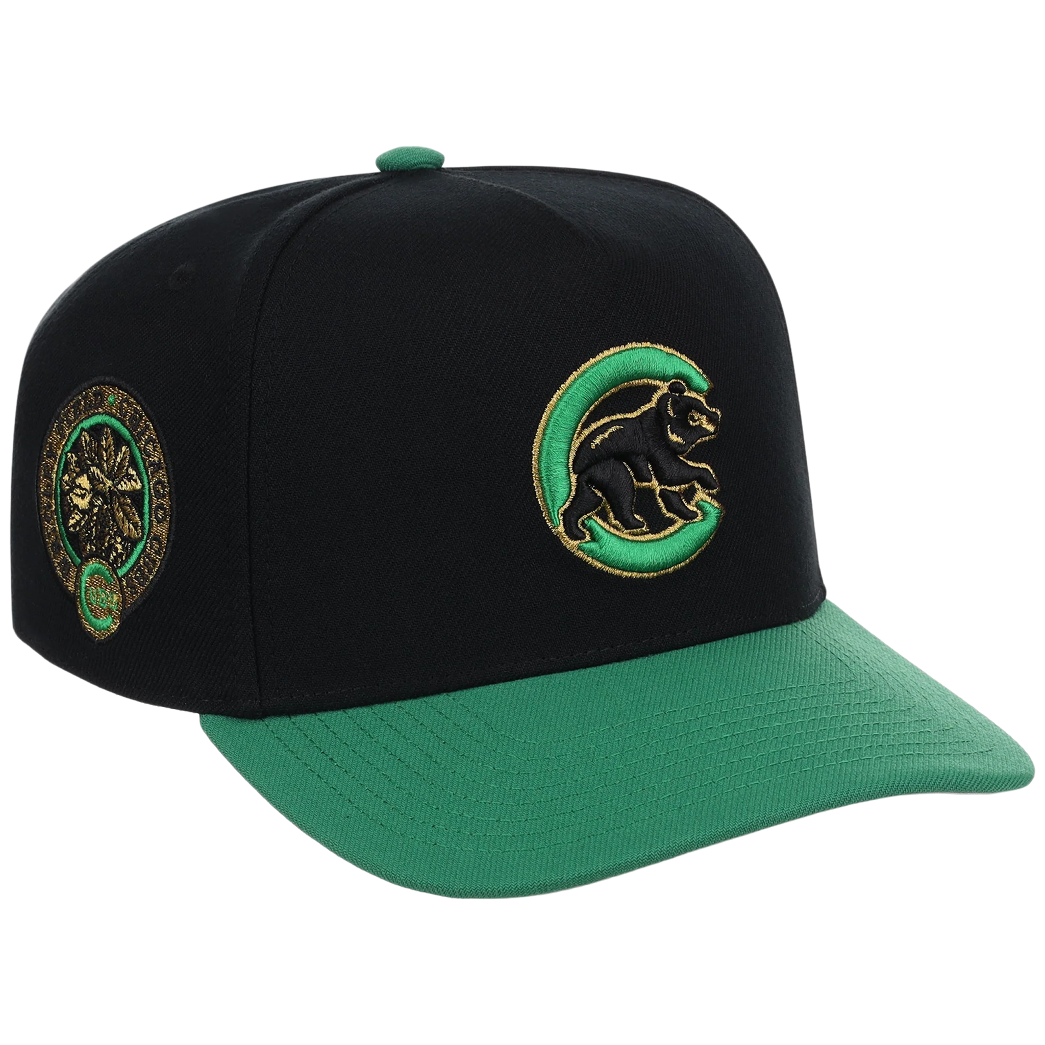 Chicago Cubs Mitchell & Ness MLB 'Era Flip' Heritage Series Pro Pinch - Black/Green