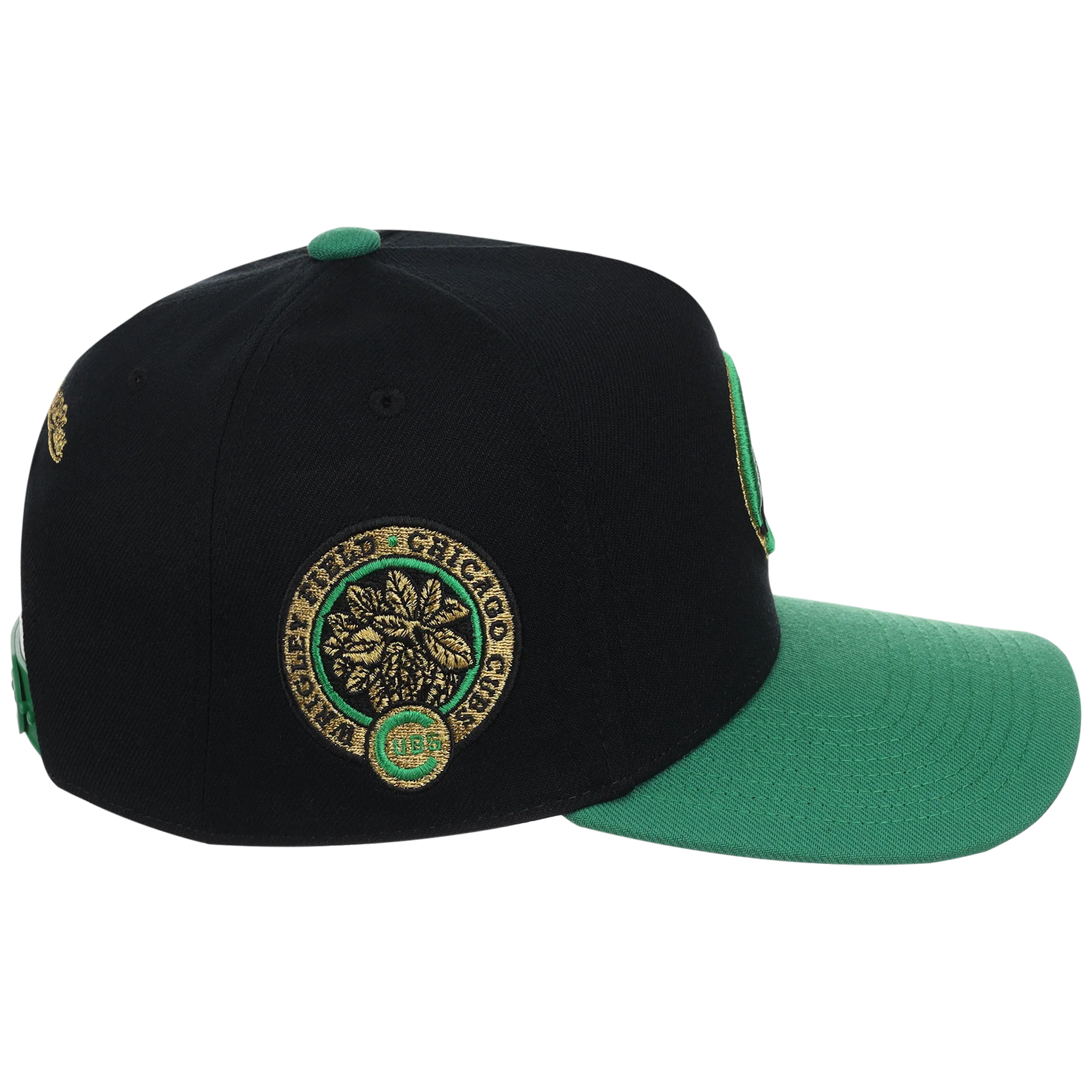Chicago Cubs Mitchell & Ness MLB 'Era Flip' Heritage Series Pro Pinch - Black/Green - Image 3