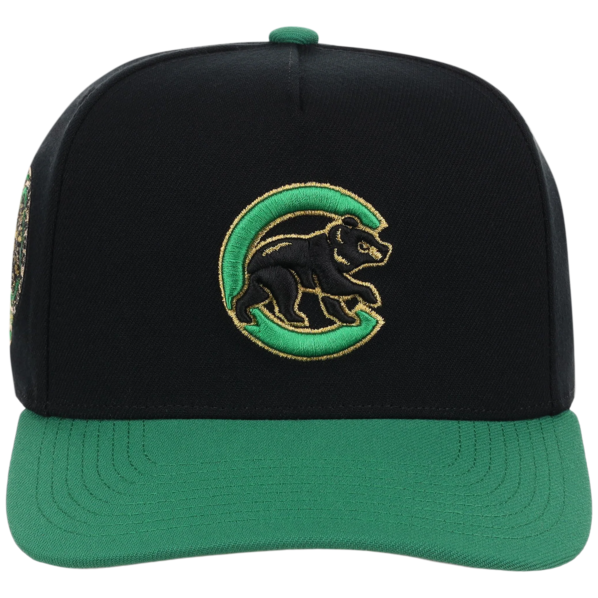Chicago Cubs Mitchell & Ness MLB 'Era Flip' Heritage Series Pro Pinch - Black/Green - Image 5