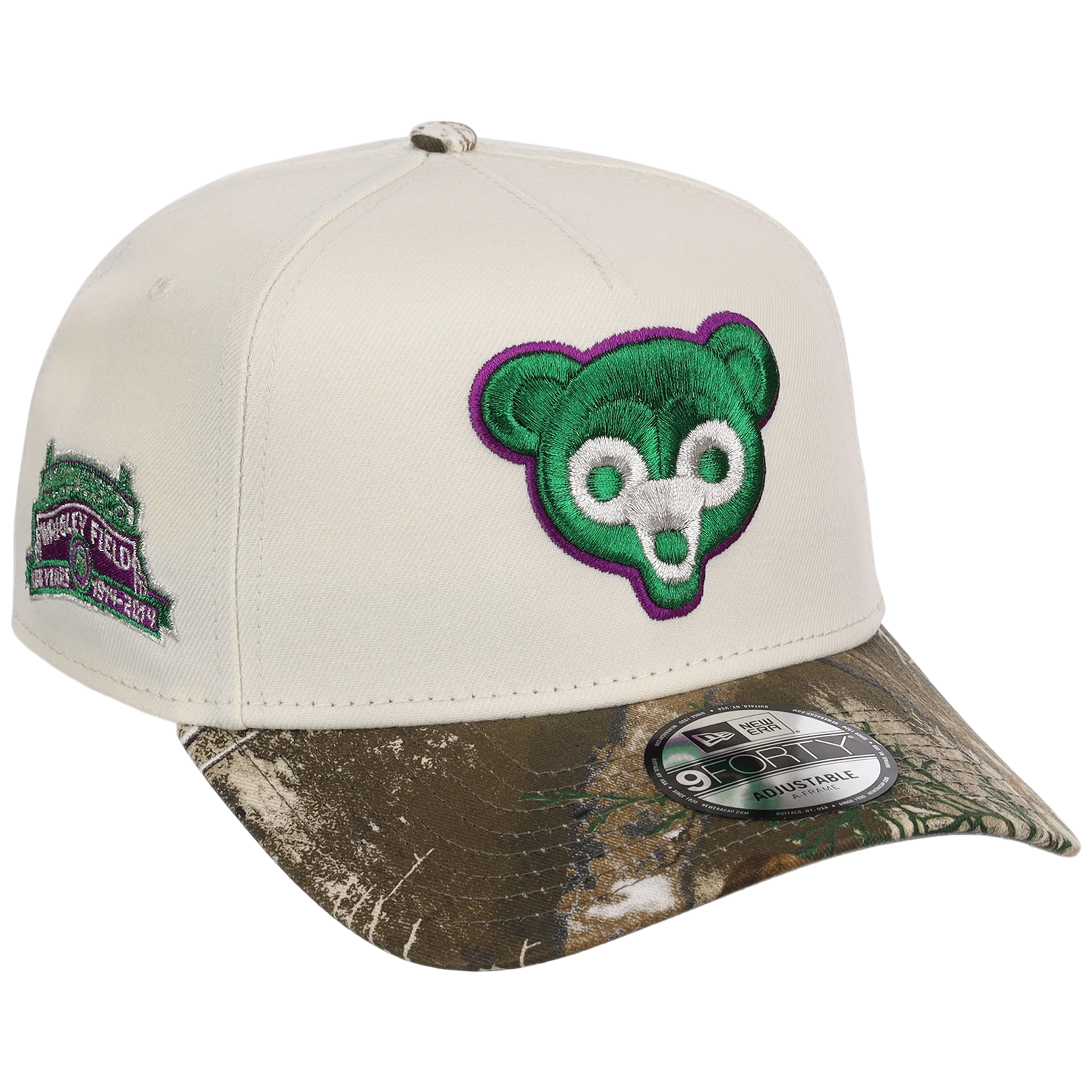 Chicago Cubs MLB Purple Trees New Era 9FORTY