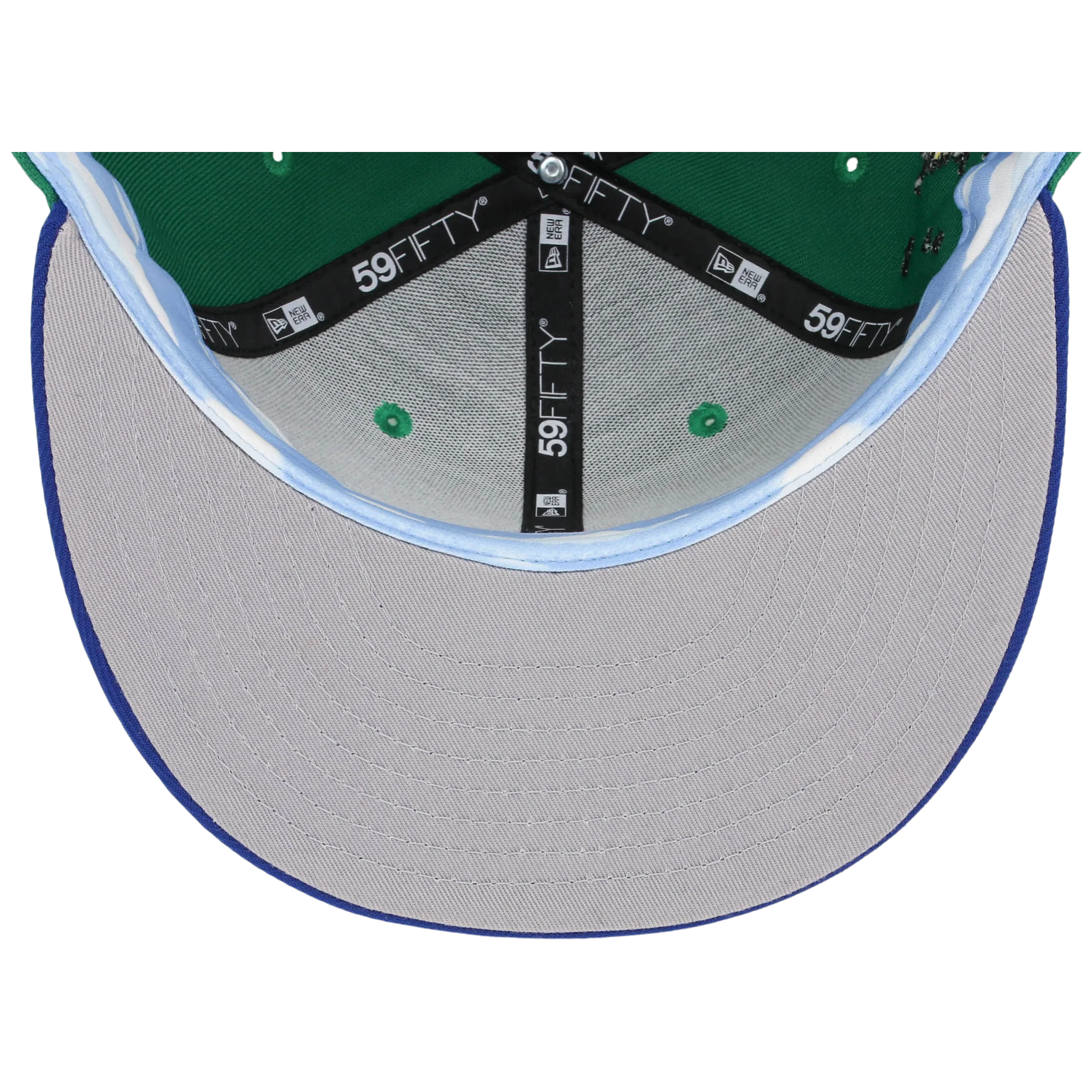 Chicago Cubs MLB Simpsons Localized New Era 59FIFTY - Ivy - Kelly Green/Royal - Image 2