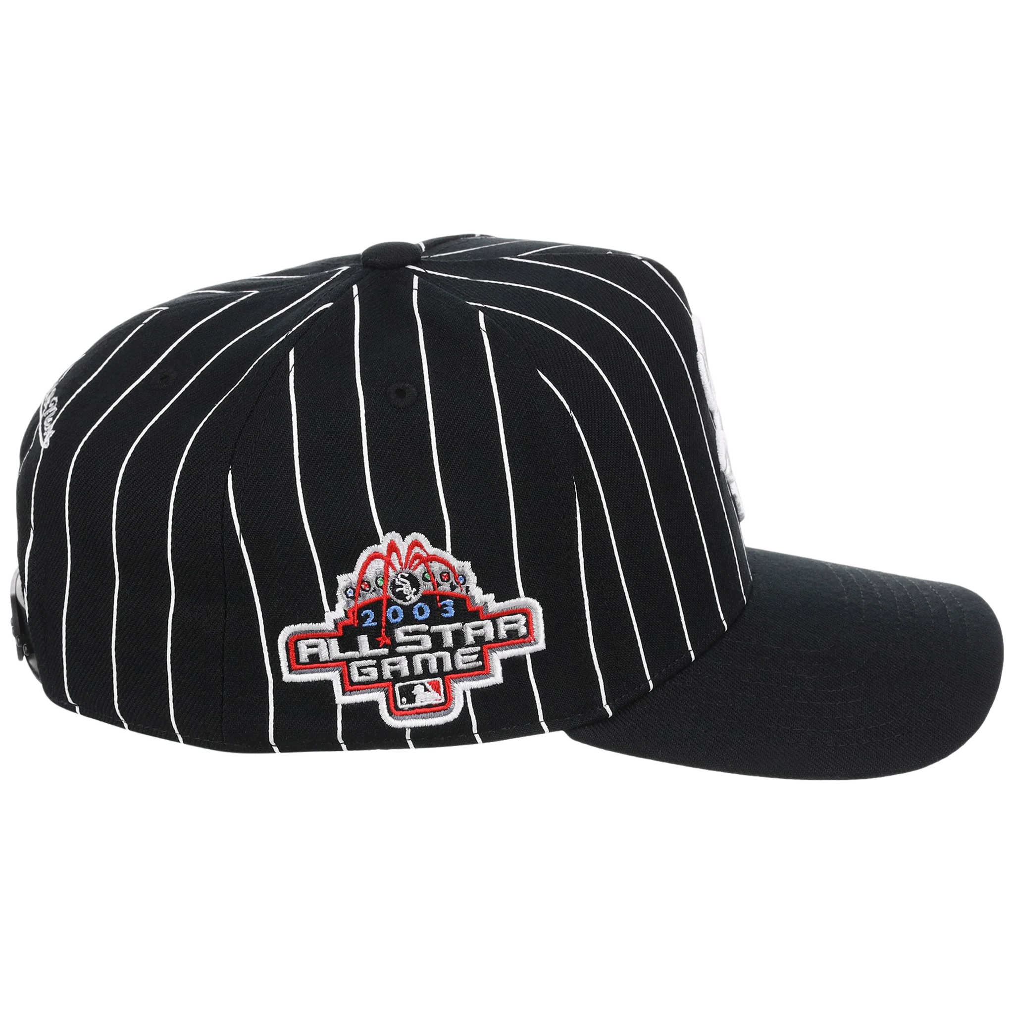 Chicago White Sox Mitchell & Ness MLB 'Era Flip' Heritage Series Pro Pinch - Black/Black - Image 3