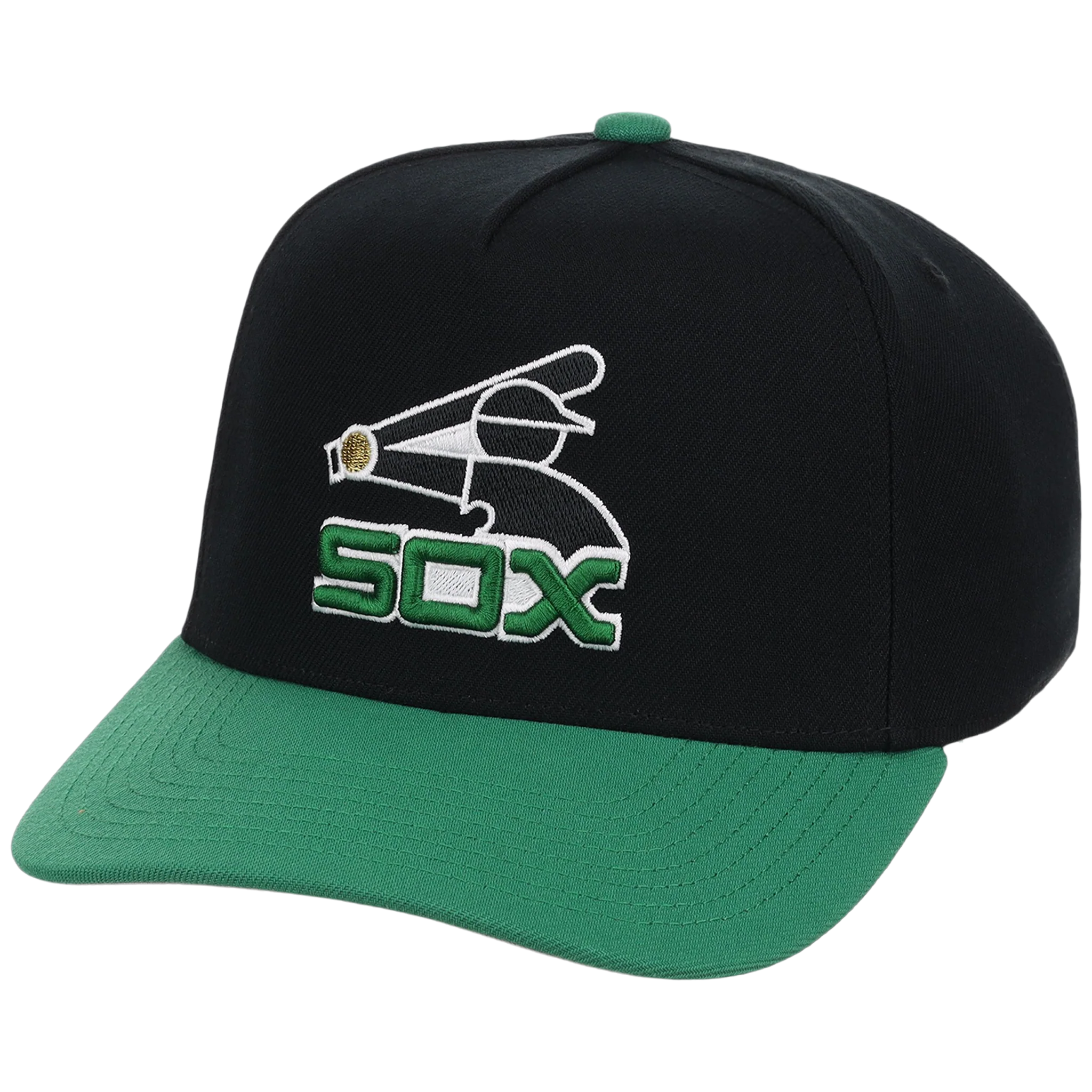 Chicago White Sox Mitchell & Ness MLB 'Era Flip' Heritage Series Pro Pinch - Black/Green - Image 4