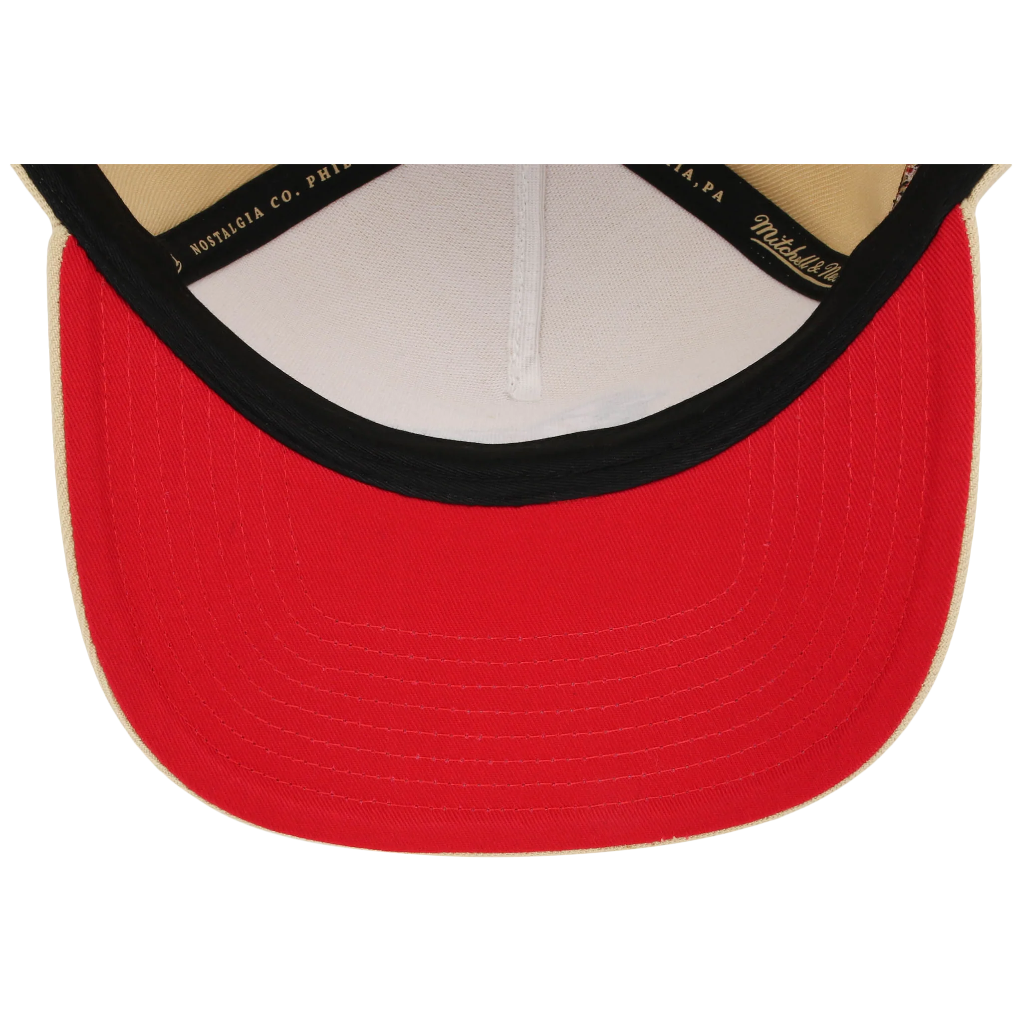 Cincinnati Reds Mitchell & Ness MLB 'Era Flip' Heritage Series Pro Pinch - Cream/Cream - Image 2