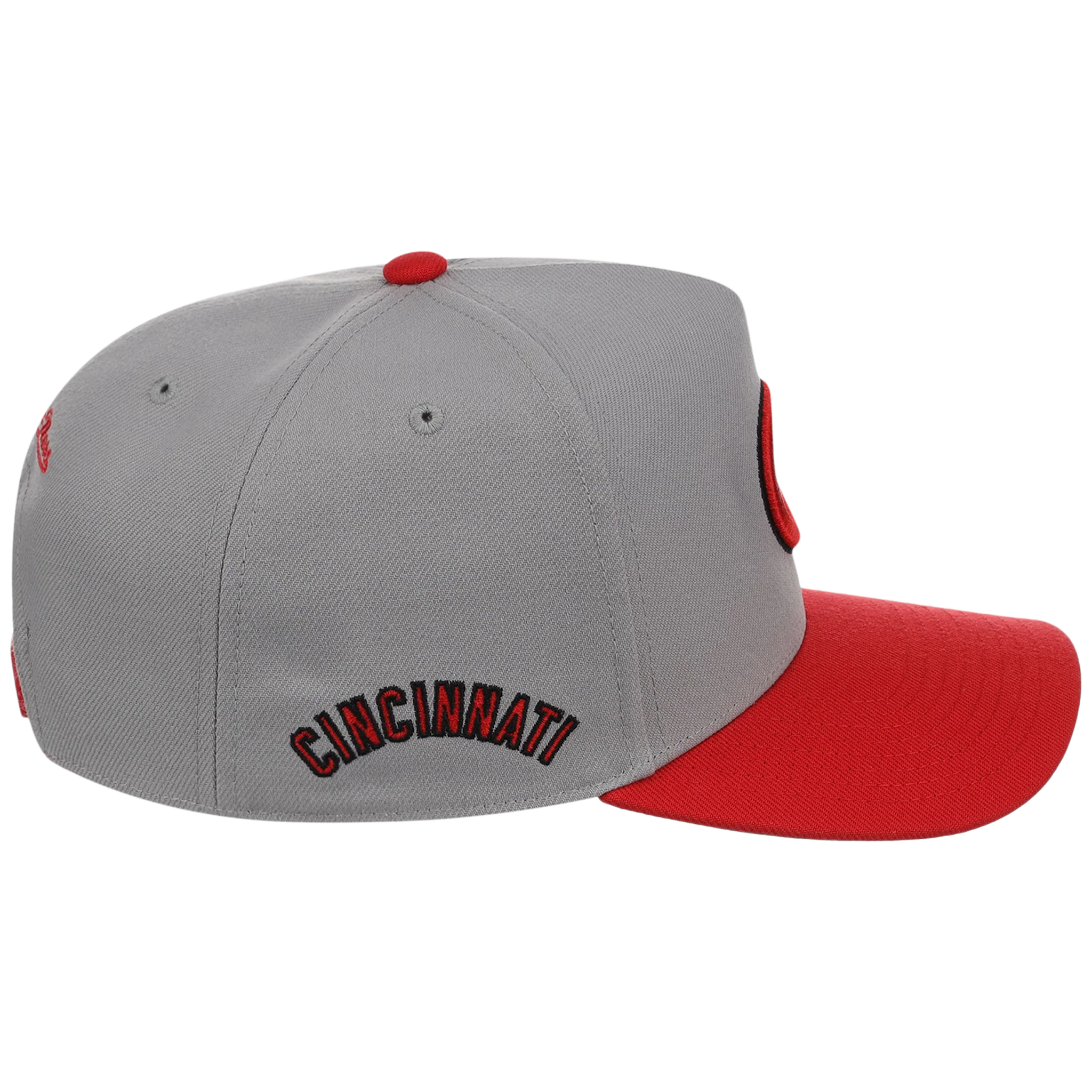Cincinnati Reds Mitchell & Ness MLB 'Era Flip' Heritage Series Pro Pinch - Grey/Red - Image 3