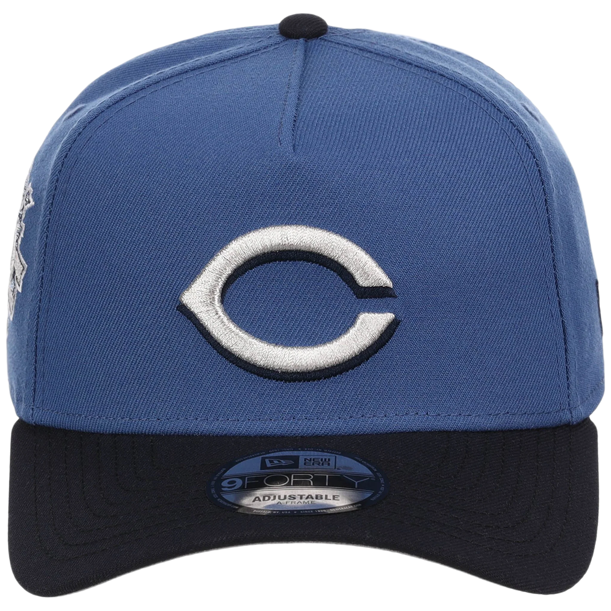 Cincinnati Reds MLB Indigo Navy New Era 9FORTY - Image 5